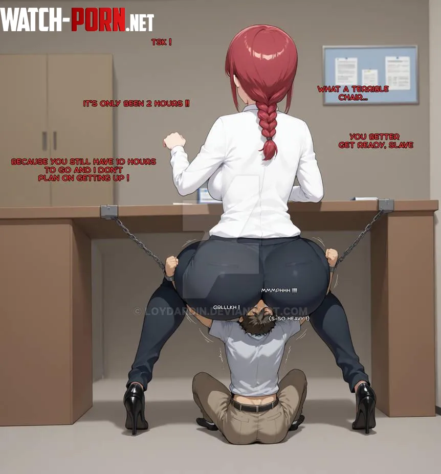 Makima's office chair by Fit-Okra-535