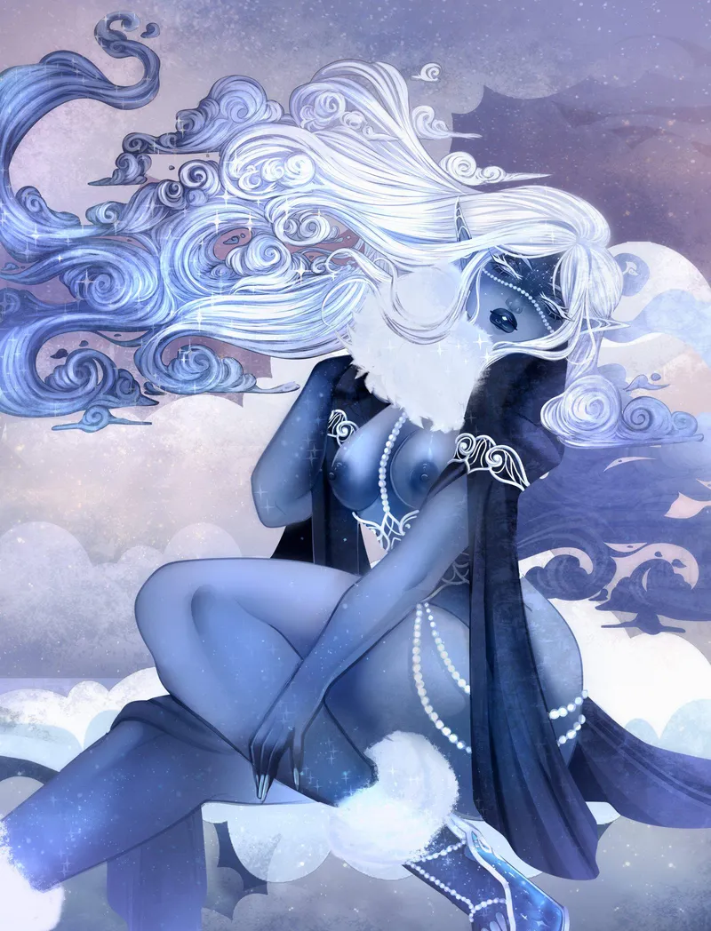 Thumbnail Meet the Elegant Sky Elf by AnnicaDraws