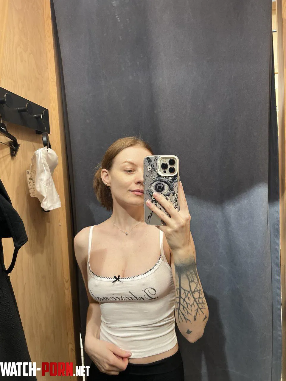 I tried on a new pajamas by Lady_Muerta