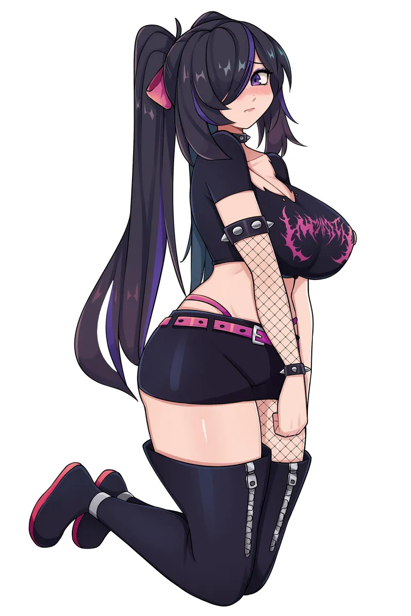 Thumbnail Level-Ad5048 Celebrates Thicc Thighs Goth Girl Style | thighdeology Artistry