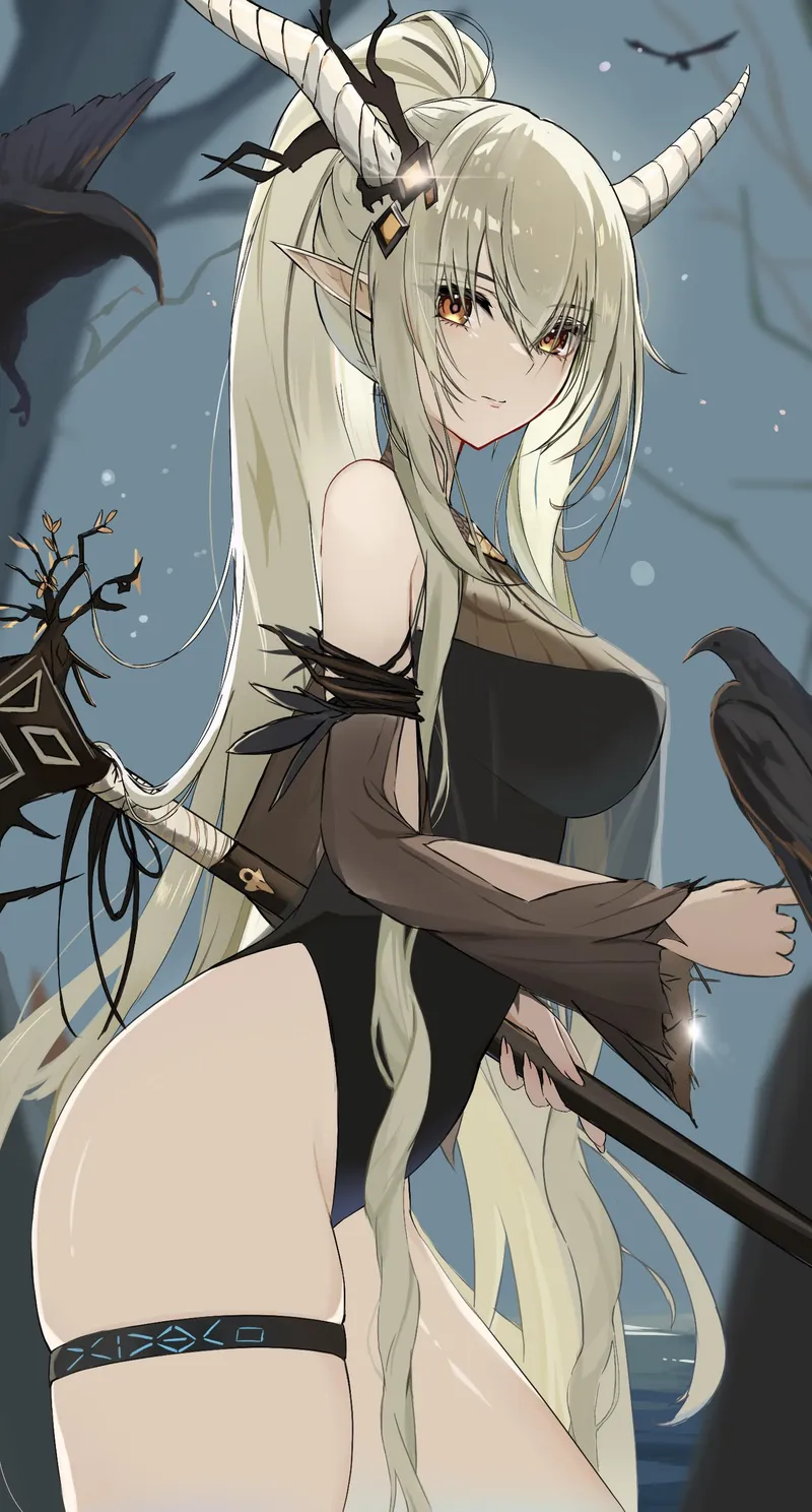 Thumbnail Faoovo Shines Bright in Arknights' Shining Universe | thighdeology Fantasy