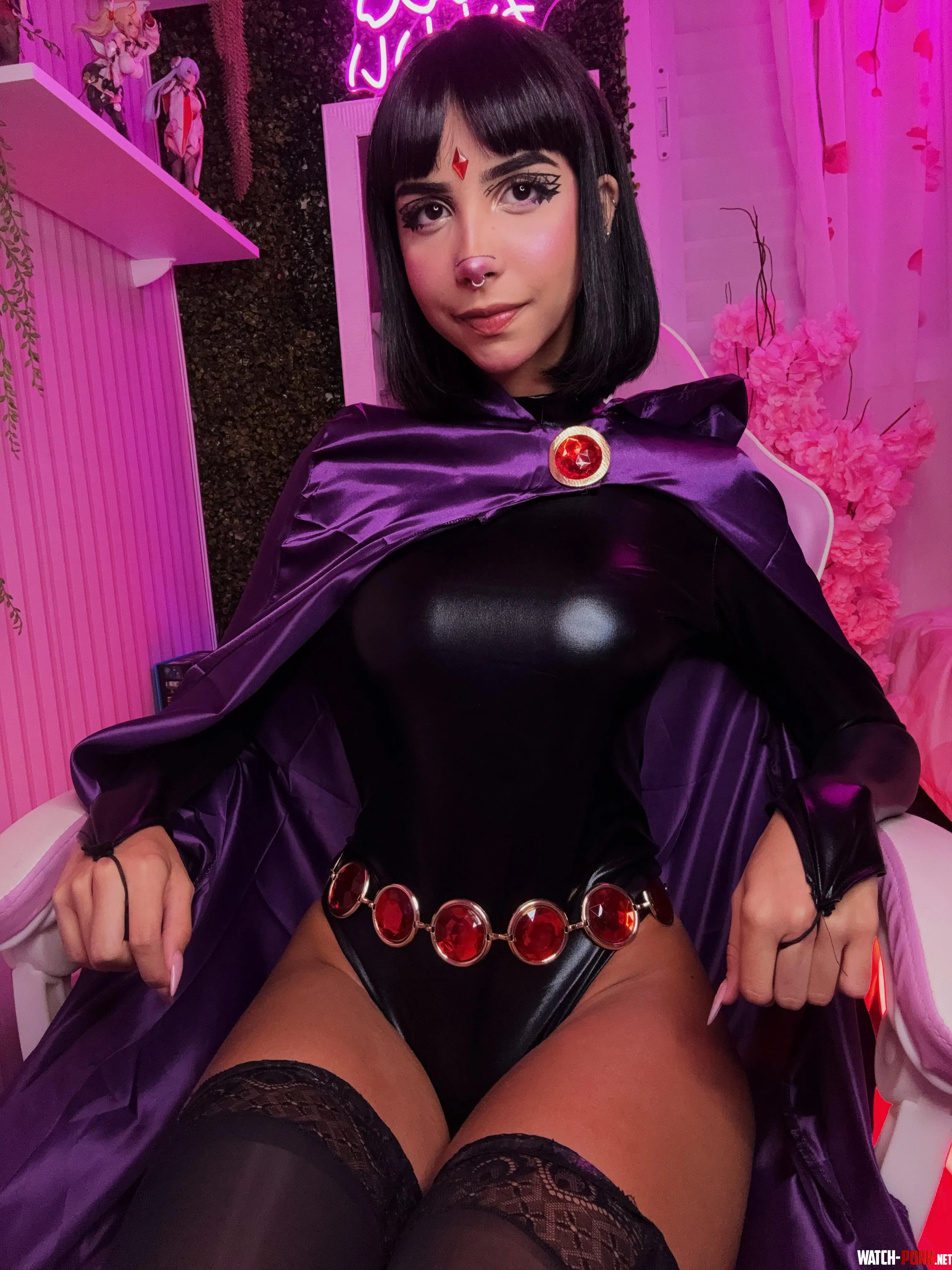 Raven [Teen Titans] by me (SkyleCherry) by SkyleCherry