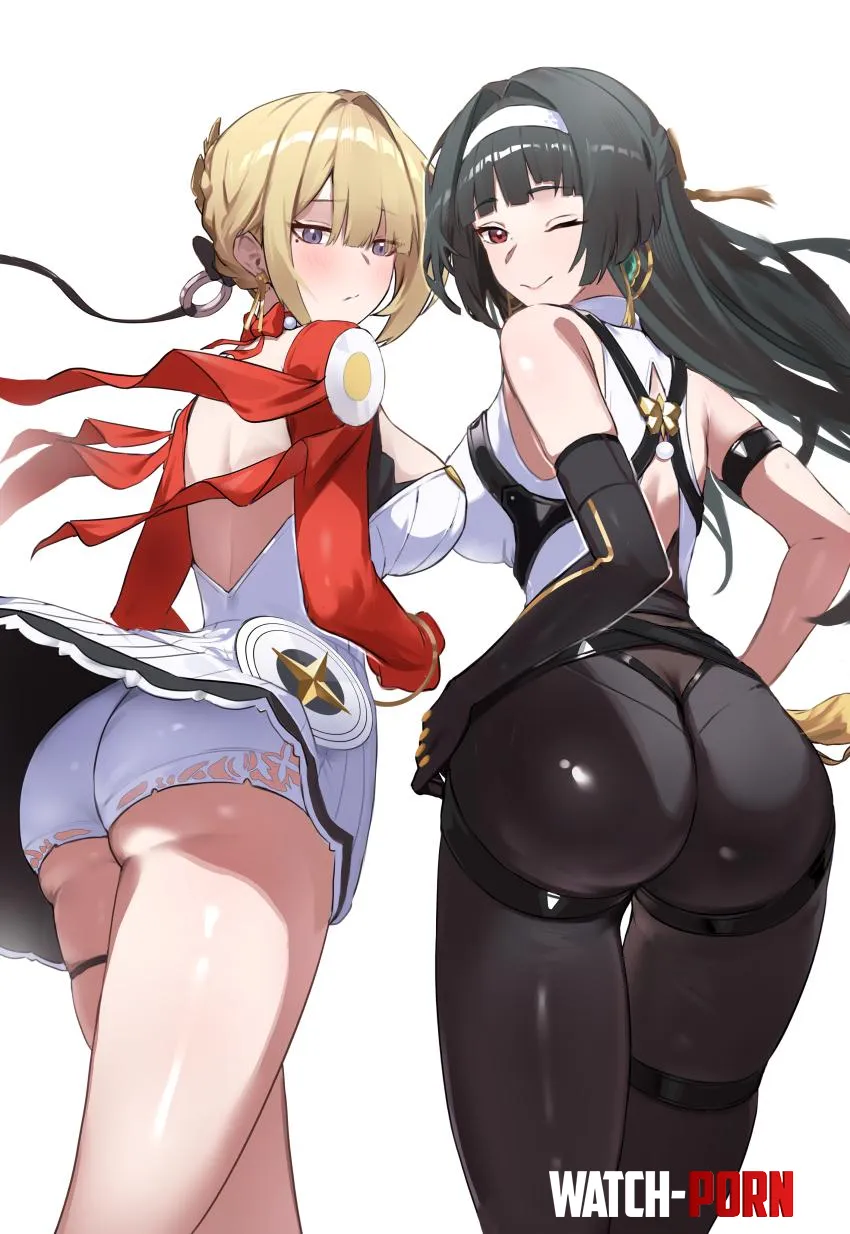 Evelyn and Astra outfit swap (Yoruta0419) by KrazyK1989