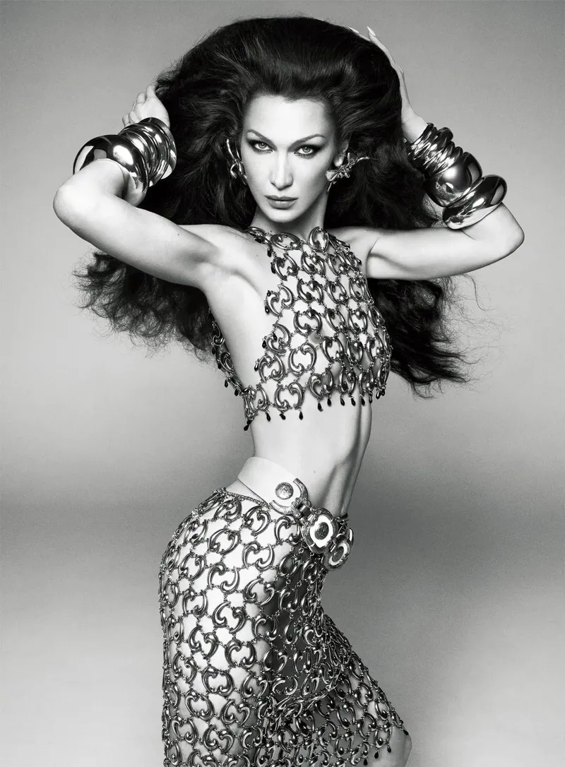 Thumbnail Poisson-iv Reveals Bella Hadid in Vogue UK | NSFWfashion Exclusive
