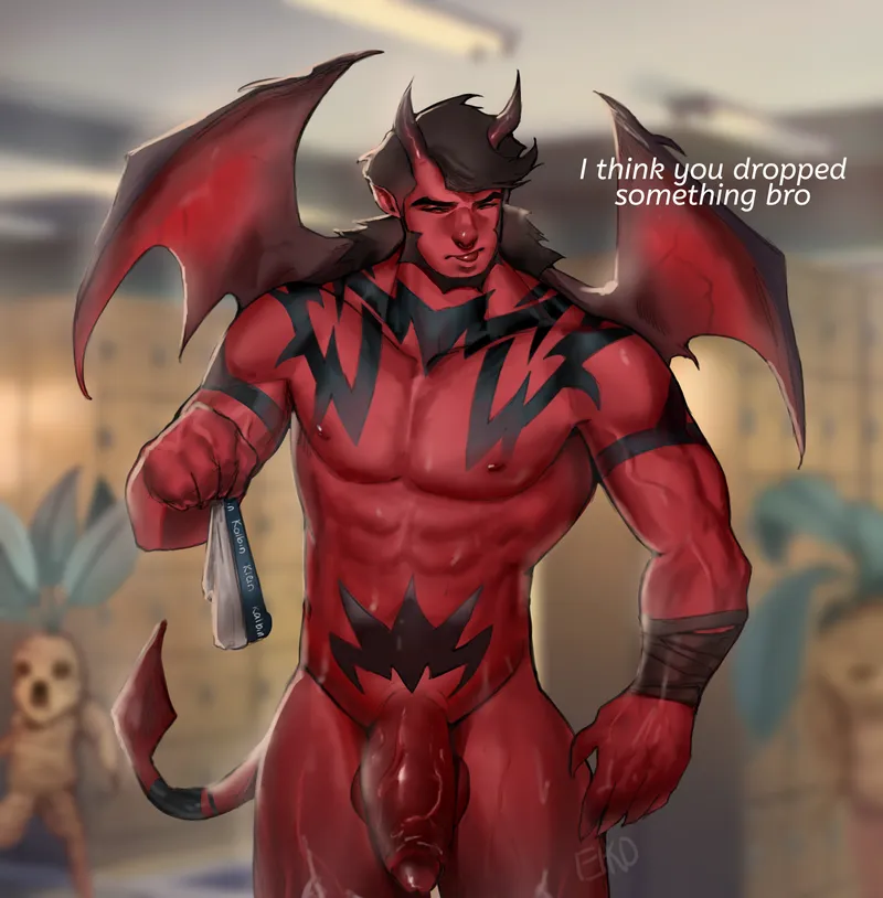 Thumbnail Demon OC Art by Awkward_Potaeto | baramanga Category