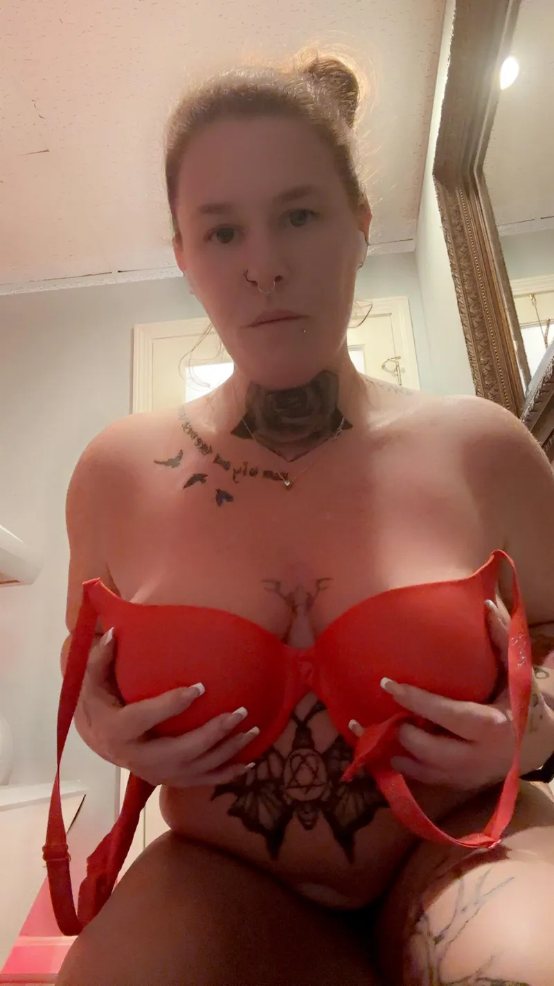 Thumbnail Angel-Alexander-143: Playfully Shedding Red Lingerie