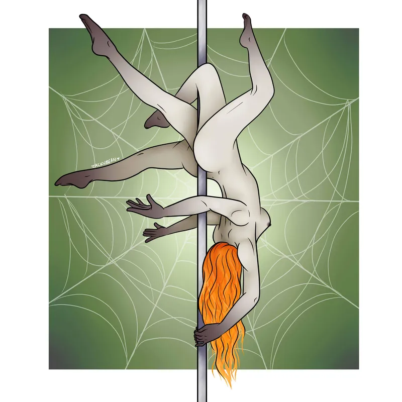 Thumbnail Unleashing Spiderwoman: A MonsterGirl Transformation by Jaackybeean
