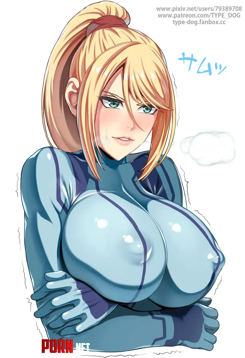 Samus is chilly (TYPE_DOG) by TrainYuri