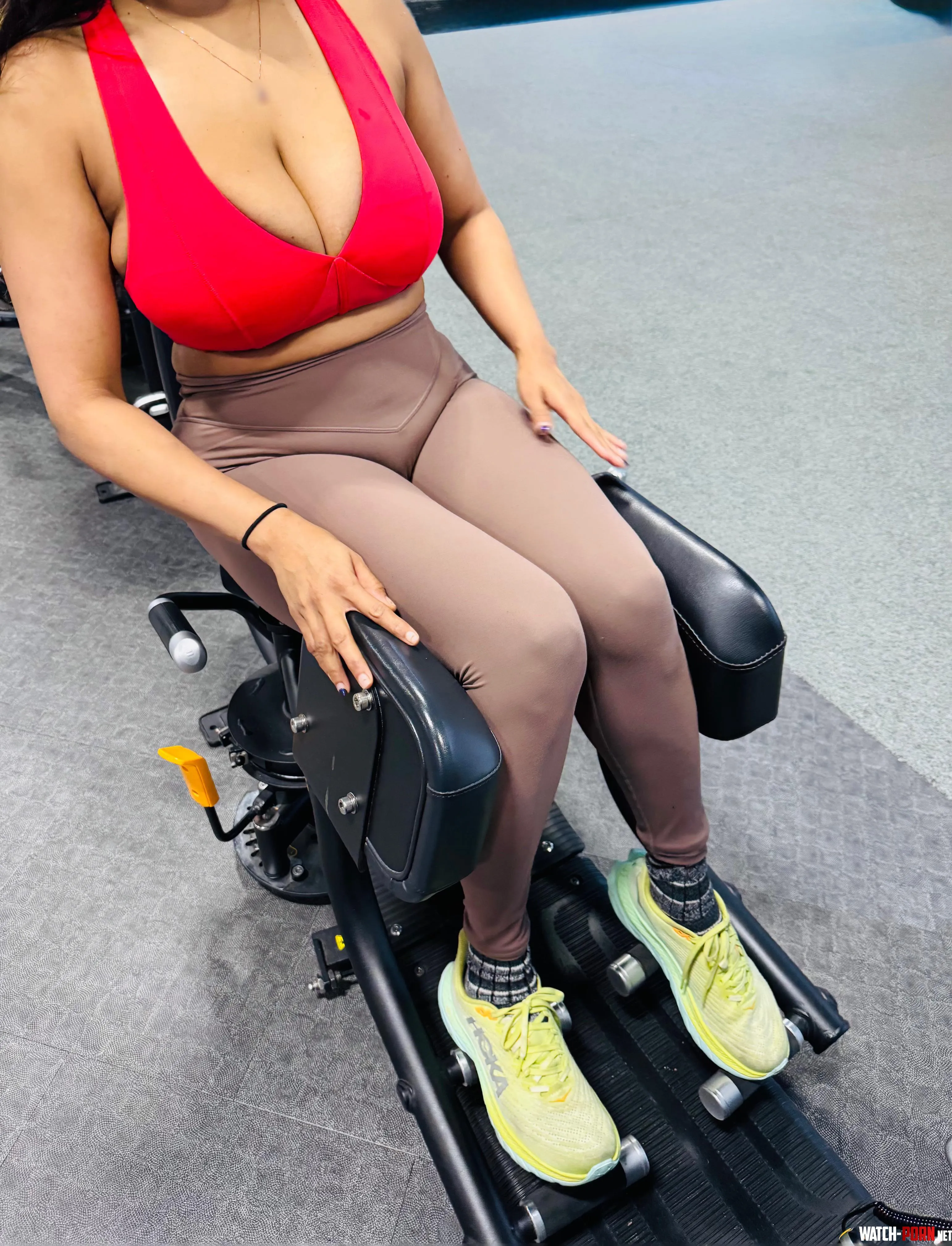 Love the hip adductor machine at the gym [F] by desiwife99