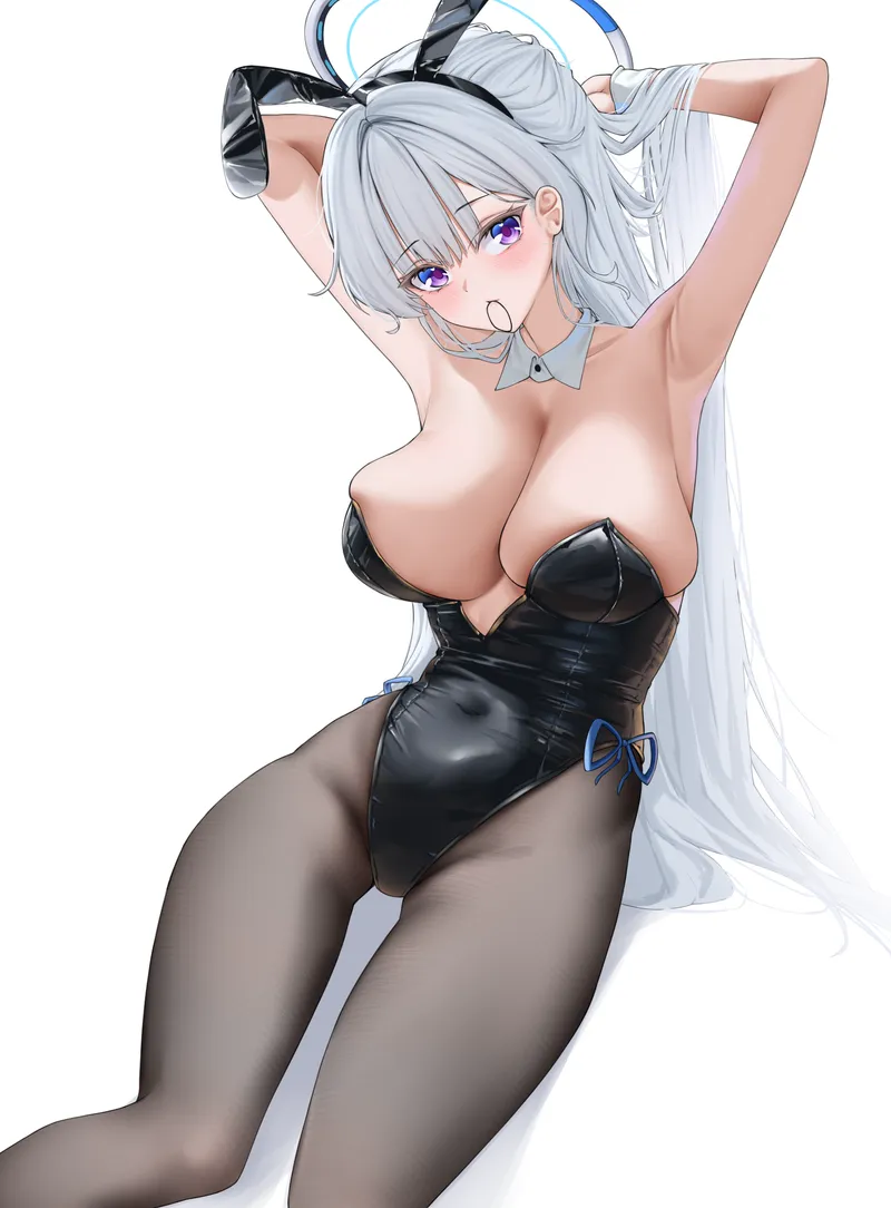 Thumbnail Hairstyling Fun: Noa bunny in thighdeology