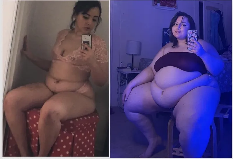 Thumbnail Weight Gain Confession: Reflections from chubbychiquita | wgbeforeafter