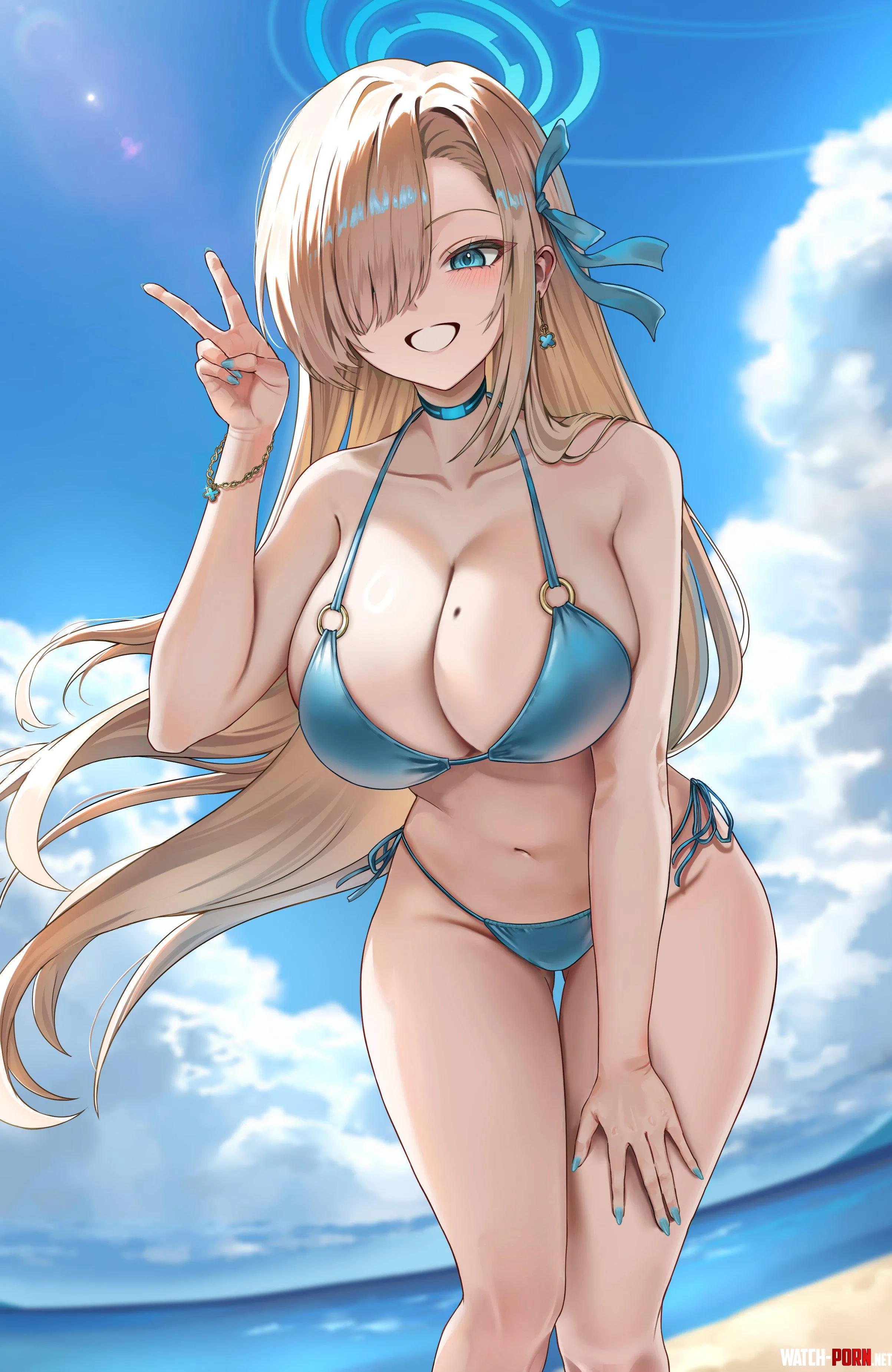 Summer Asuna [Blue Archive] by A_MASSIVE_PERVERT