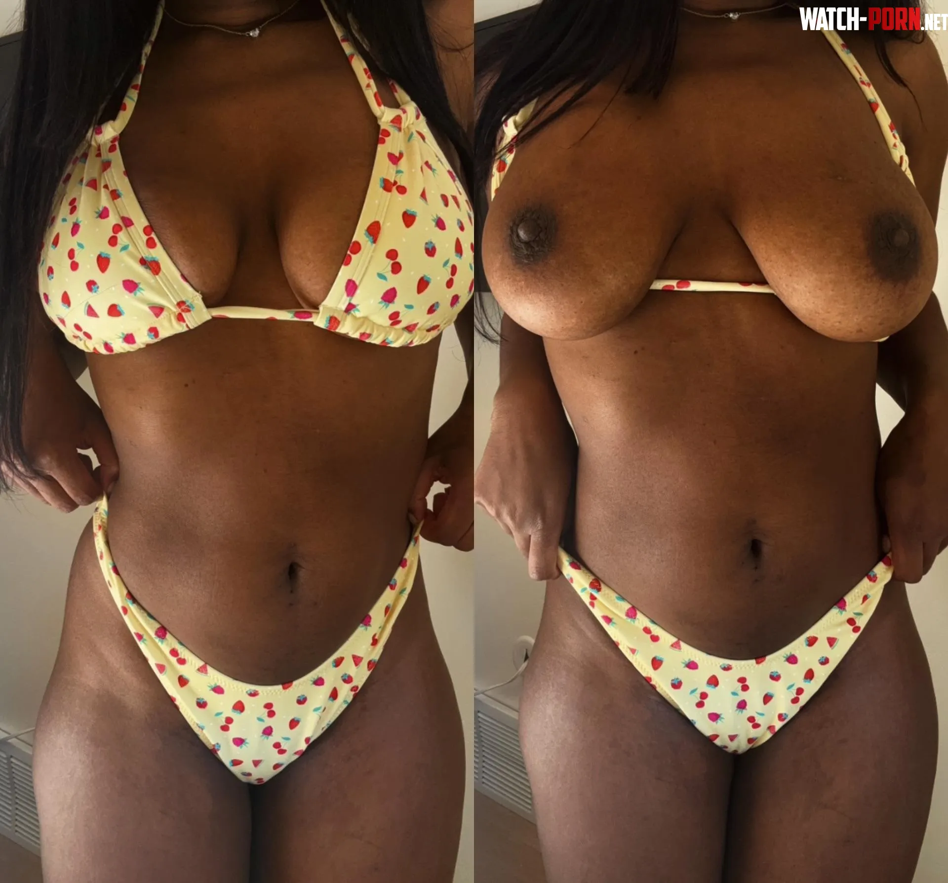 When I wore this to the beach- I saw a lot of boners :p by YourAfricanDelight