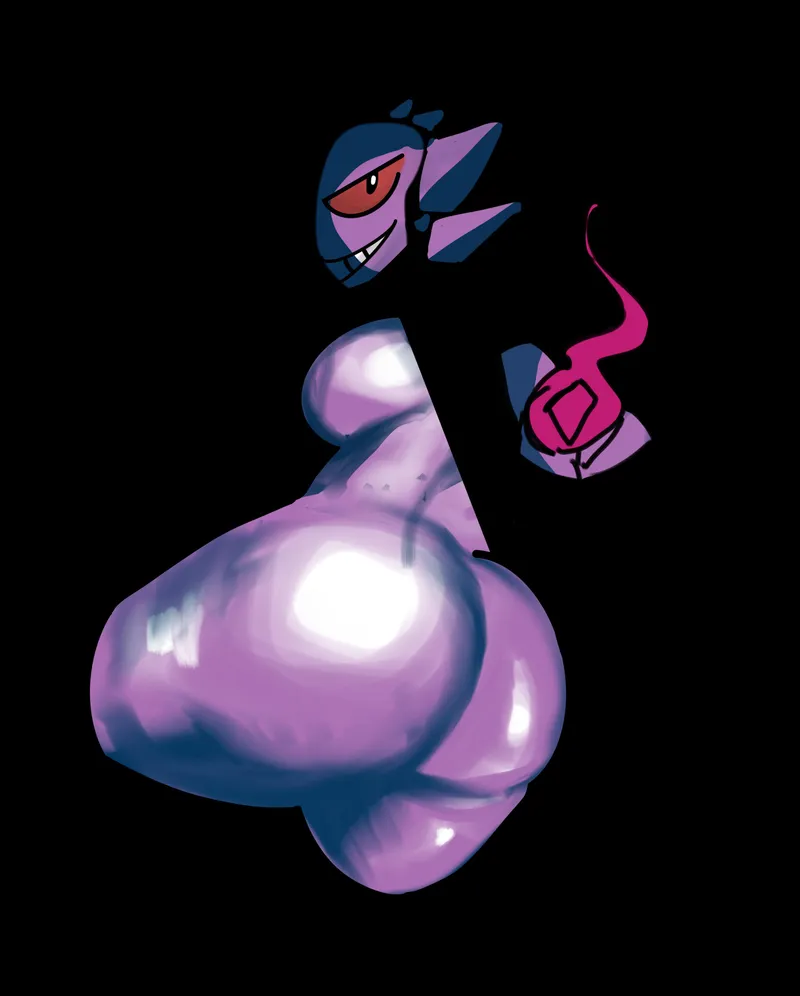 Thumbnail nanolith_ Captures Gengar's Gaze in a PokePorn Adventure