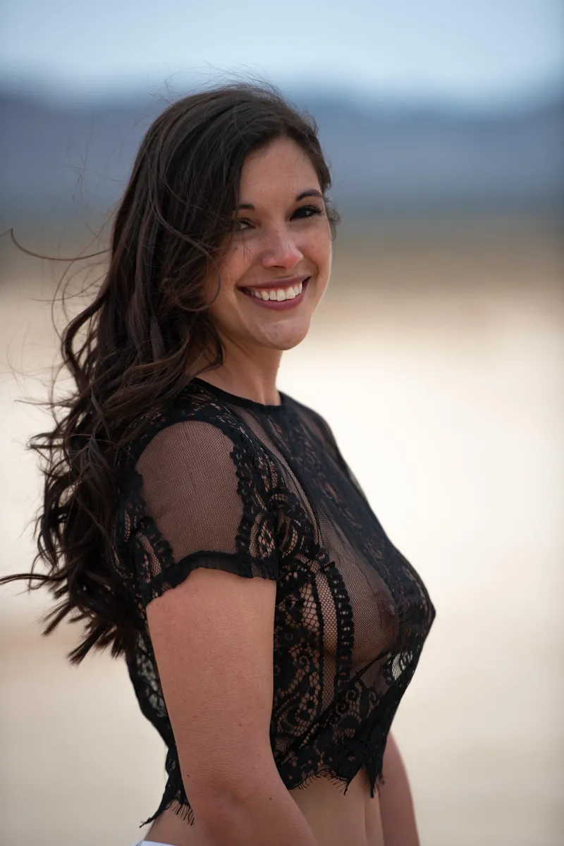 Thumbnail Emma_Rose_24 Shines in Favorite Black Lace top: A seethru Stunner