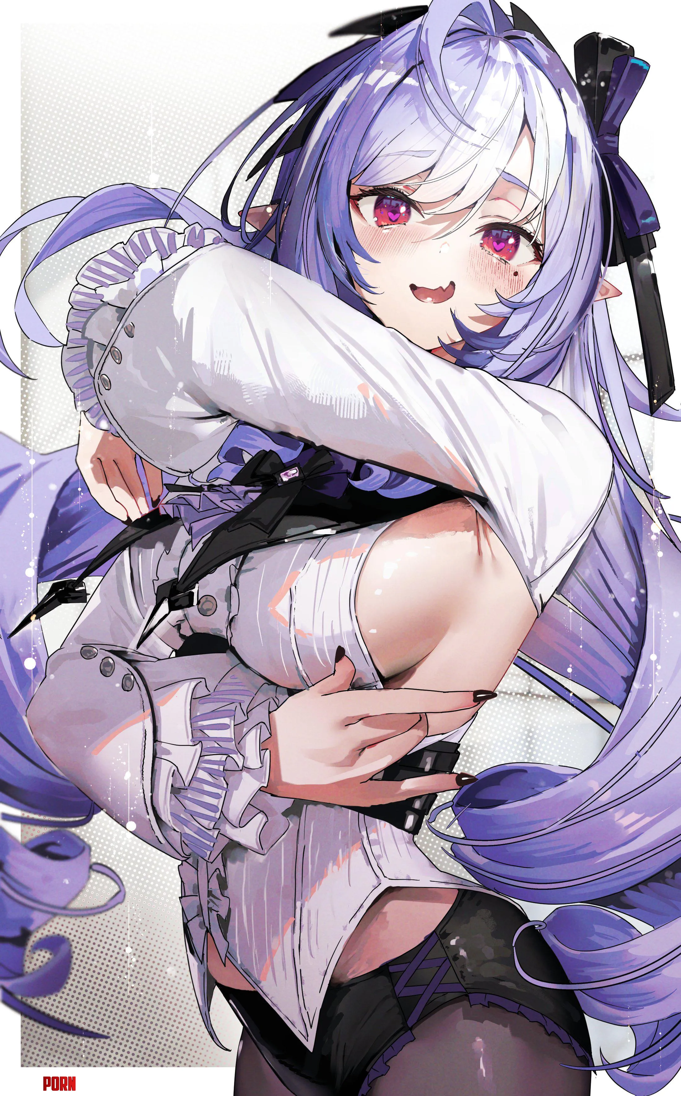 Vivian in underwear under legwear (haru_hololive) [Zenless Zone Zero] by elegantloveglimmer