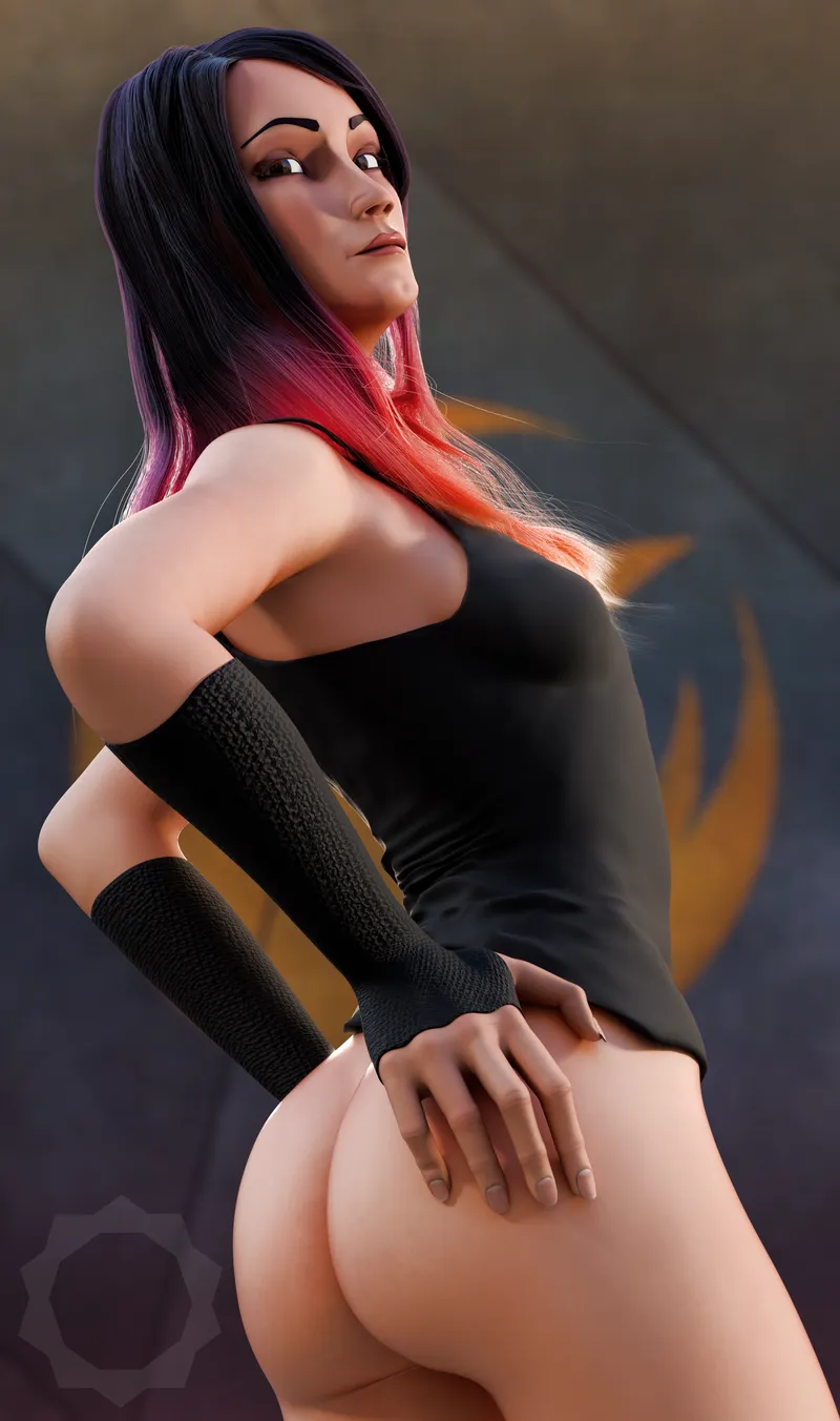 Thumbnail Artistic Sabine Wren Display - liamsitagem - starwarsnsfw