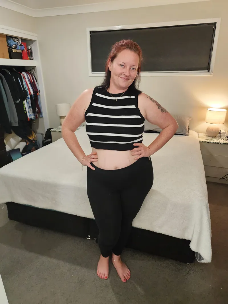 Thumbnail Curvy Aussie Moms Unveiled: DesiredVixen's Croptop Journey