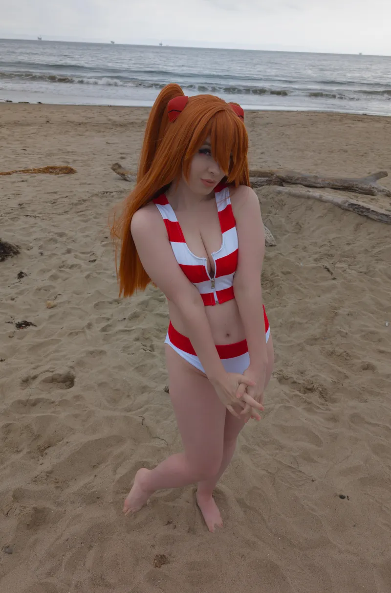 Thumbnail lynxicat Embodies Asuka's Charisma from Evangelion in CosplayLewd Glory