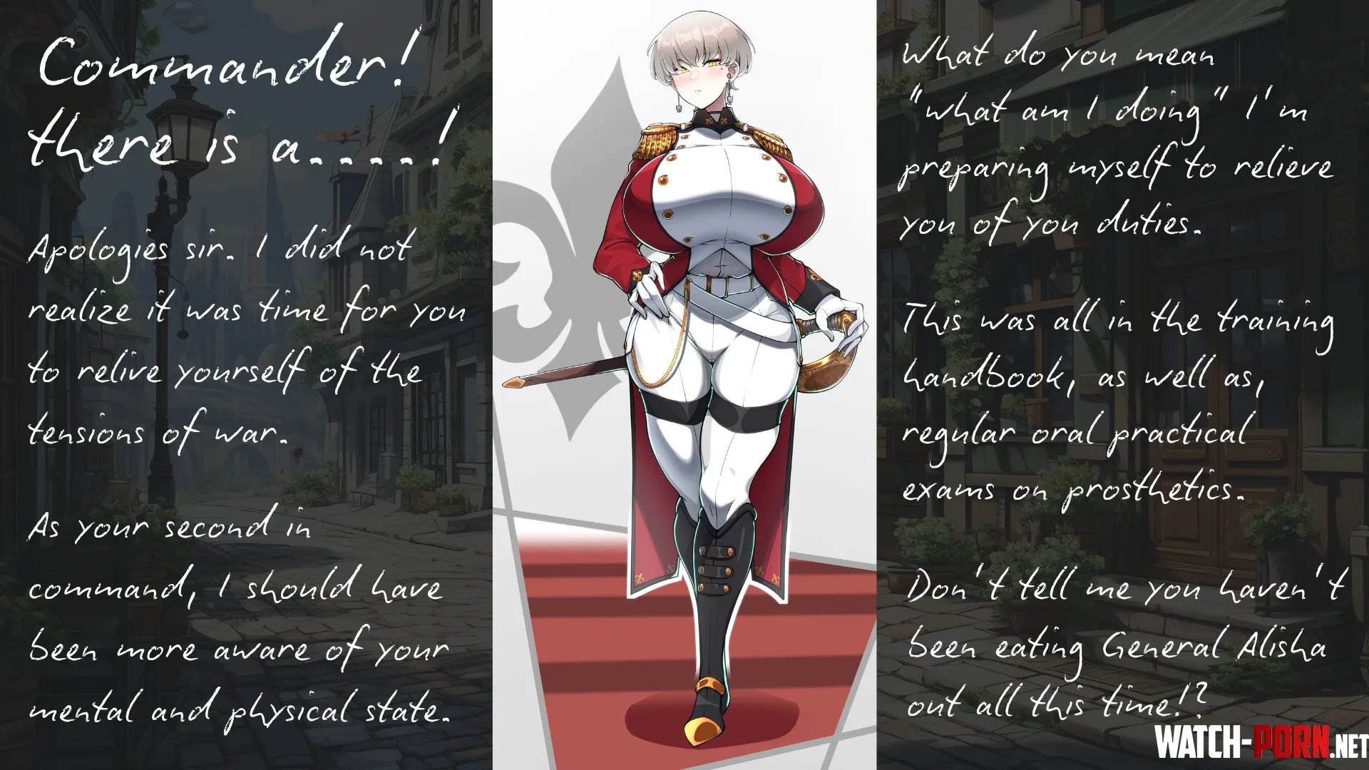 Interrupted and out of regulation~ [military] [Implied Sex] [Medieval] {Art by: @tnsrk612} by RatGates
