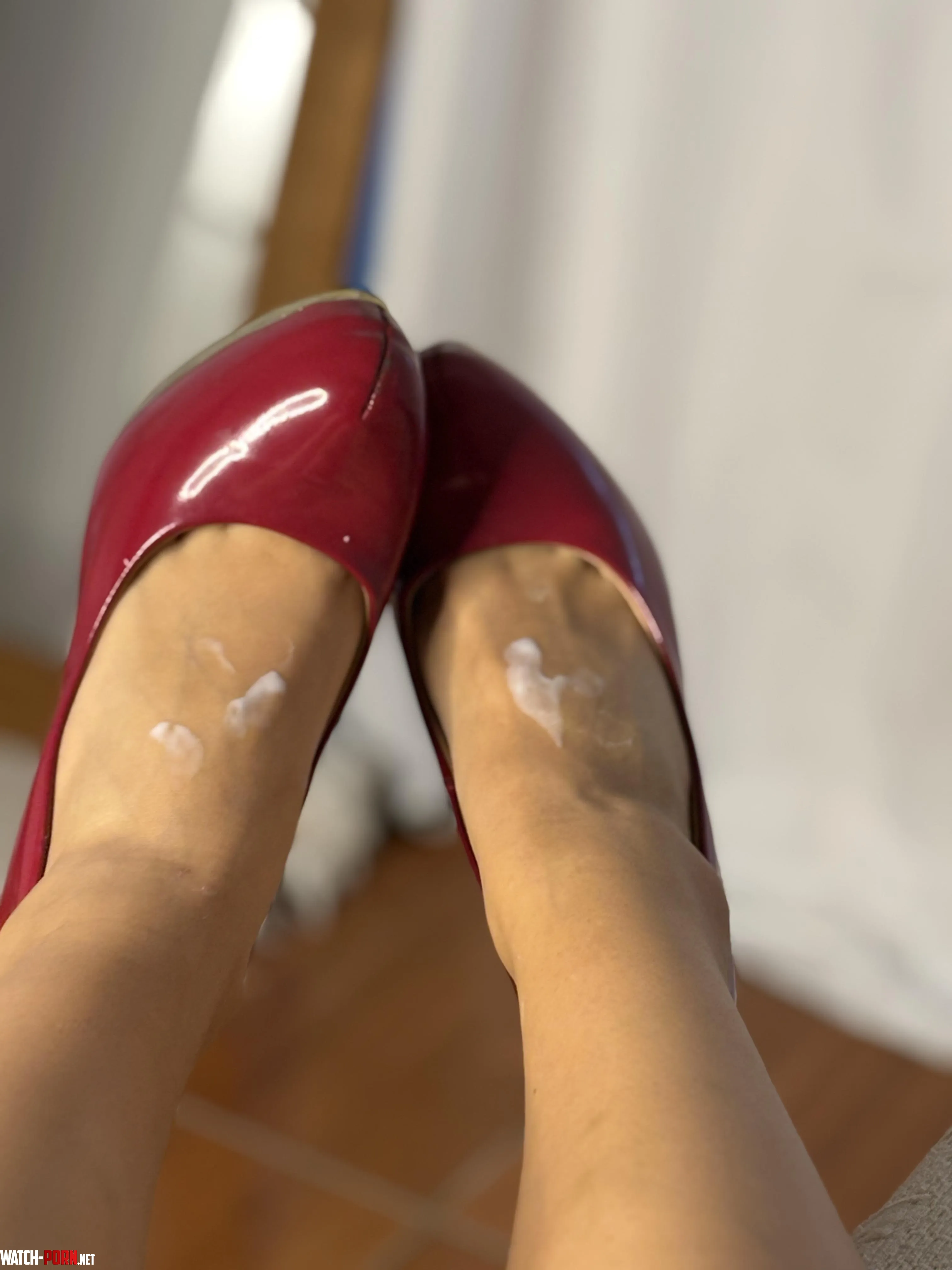 Rate my leather high heels. 1-10 by ninamisgod