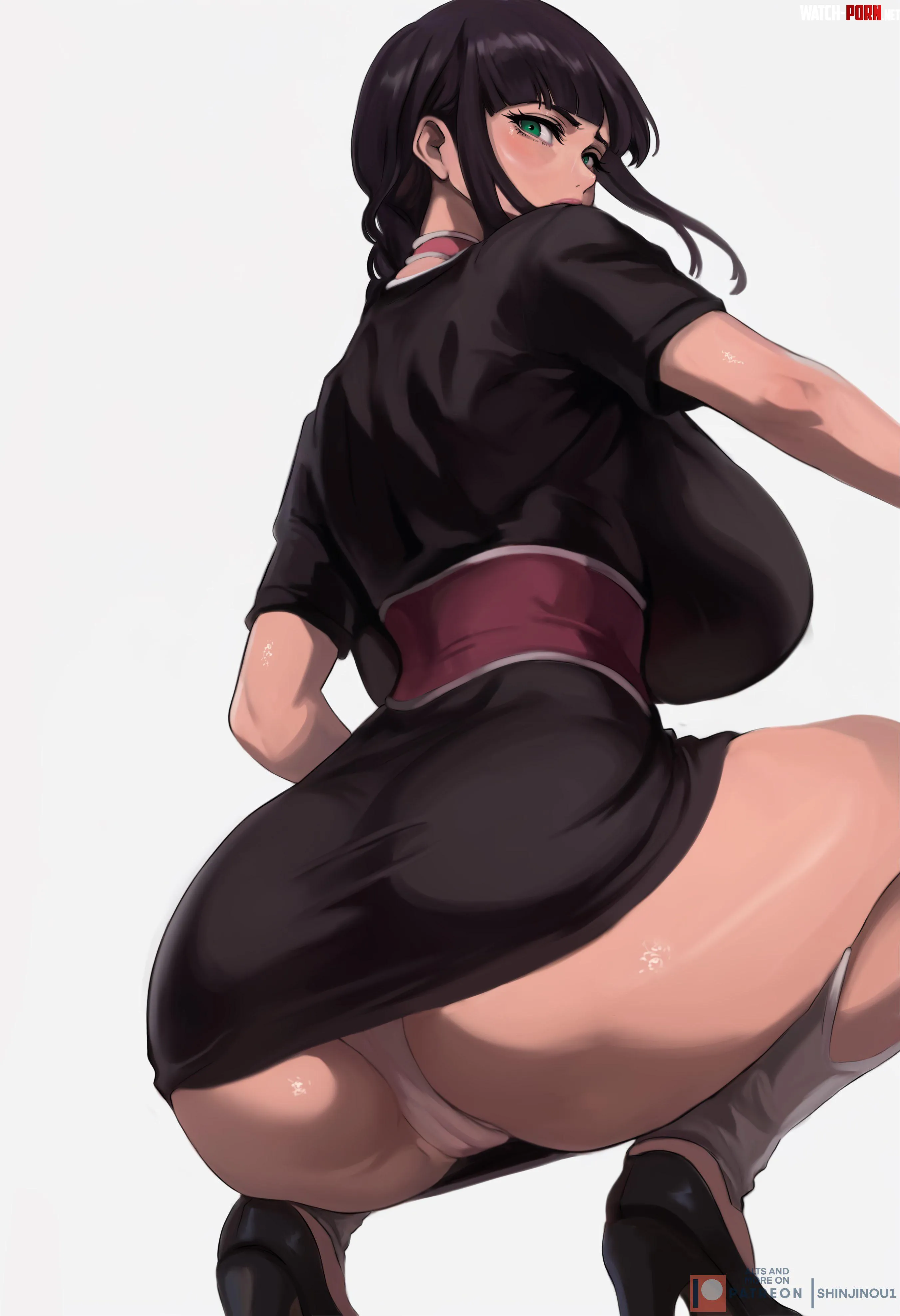 Nemu booty (Lady Shin) by Silent_Steak_9540