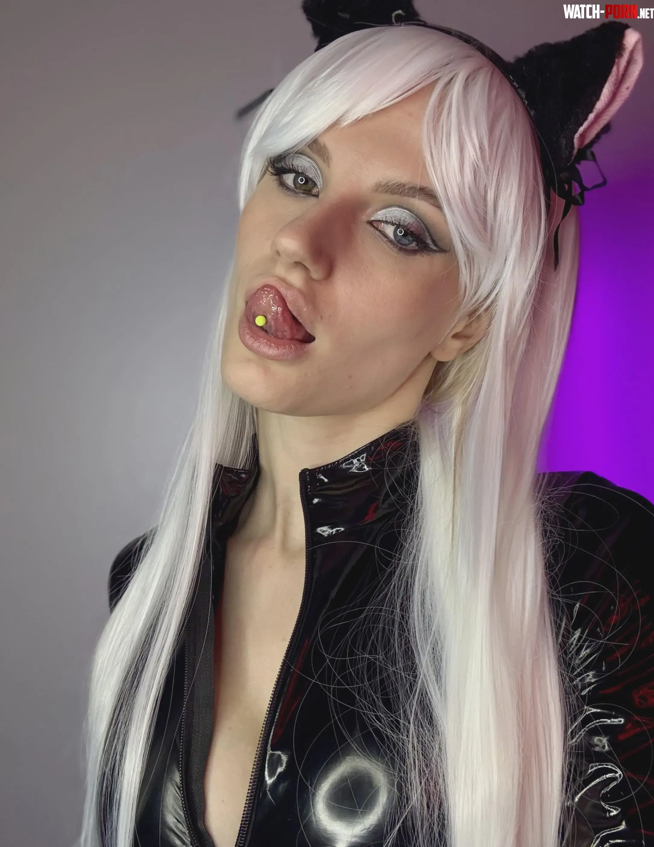 I am your submissive black cat and you are my master by MischiefMeteor