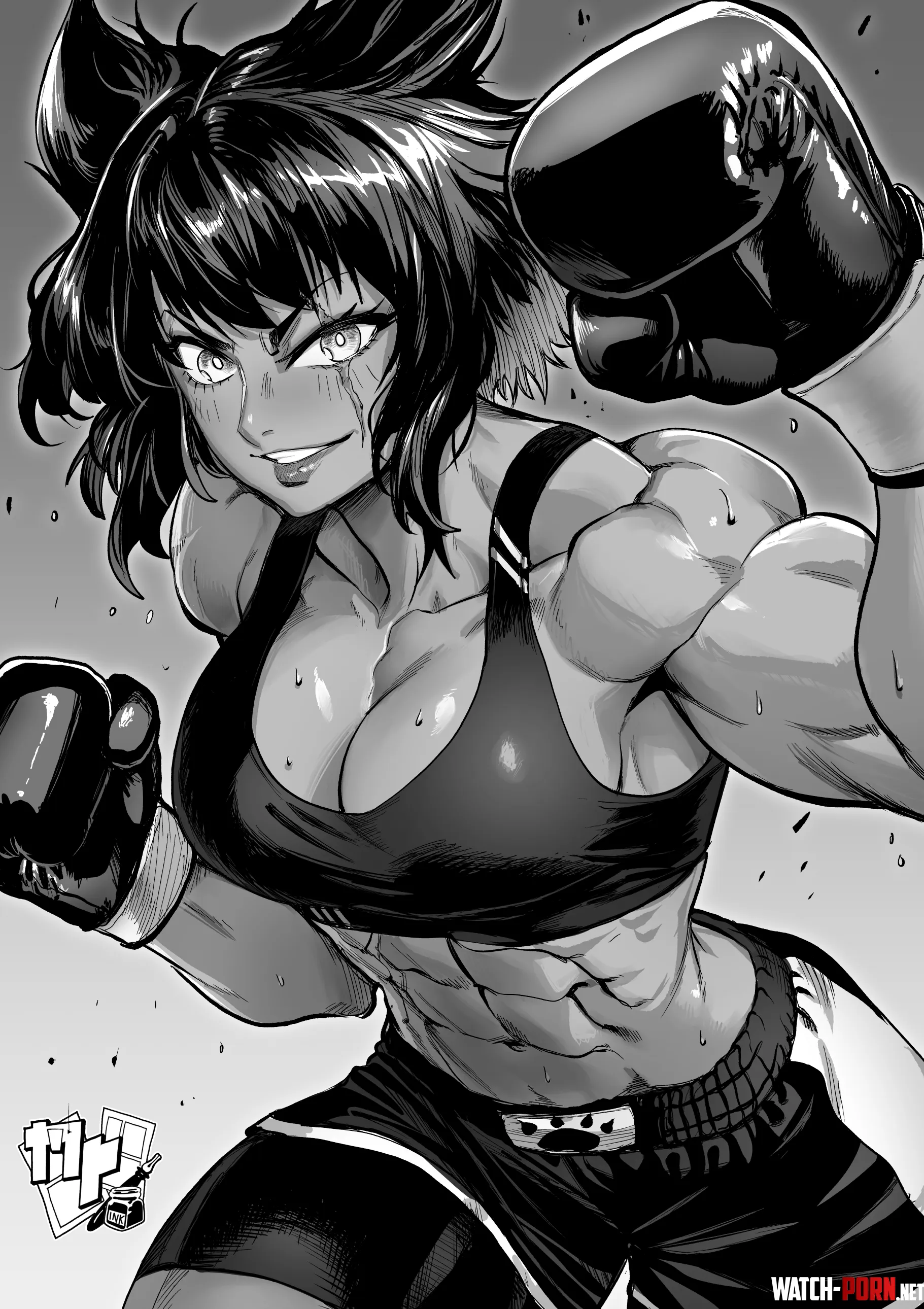 Boxer (Manga Professor) [Original] by Throwawheylmao