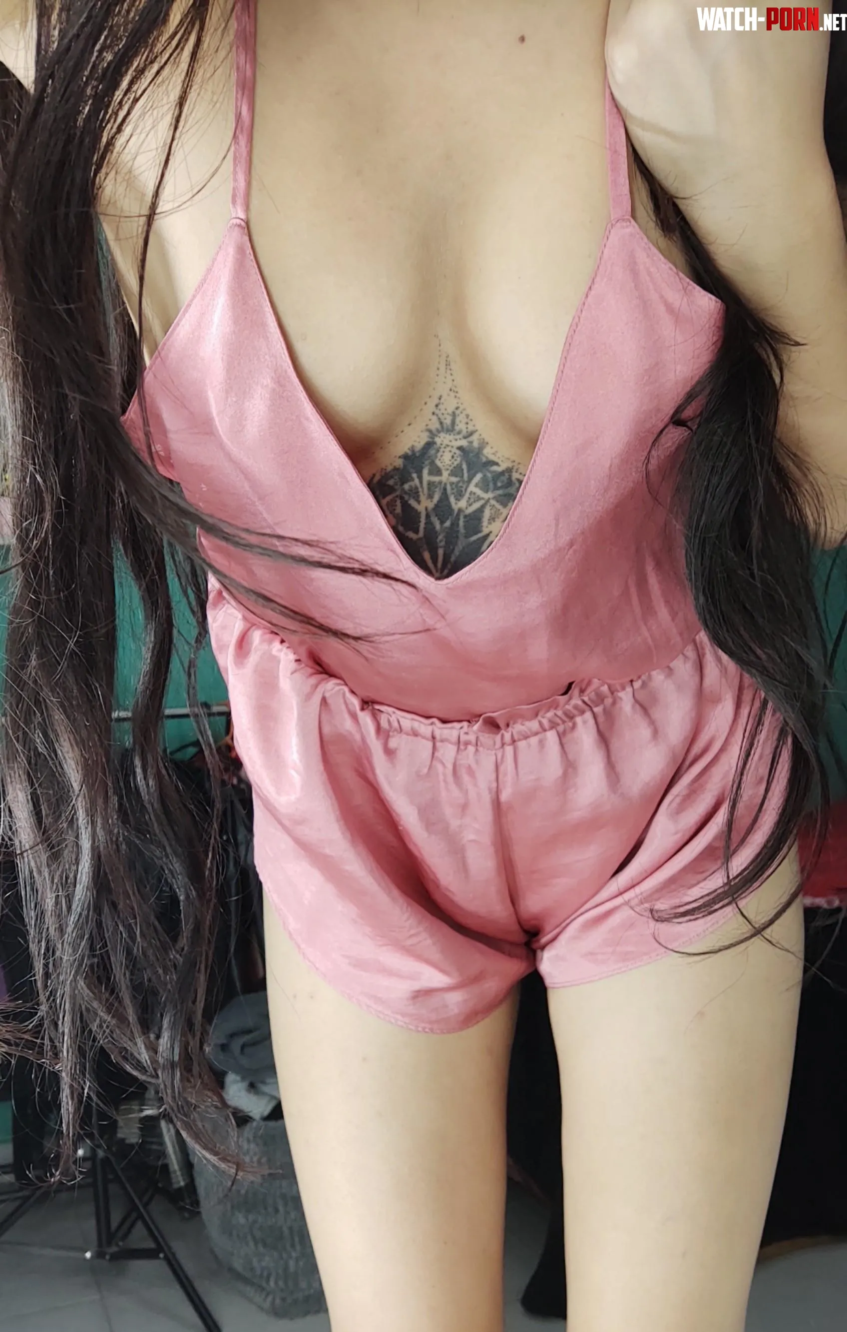 My sleepwear looks sexy on me by xyourvirtualwaifu