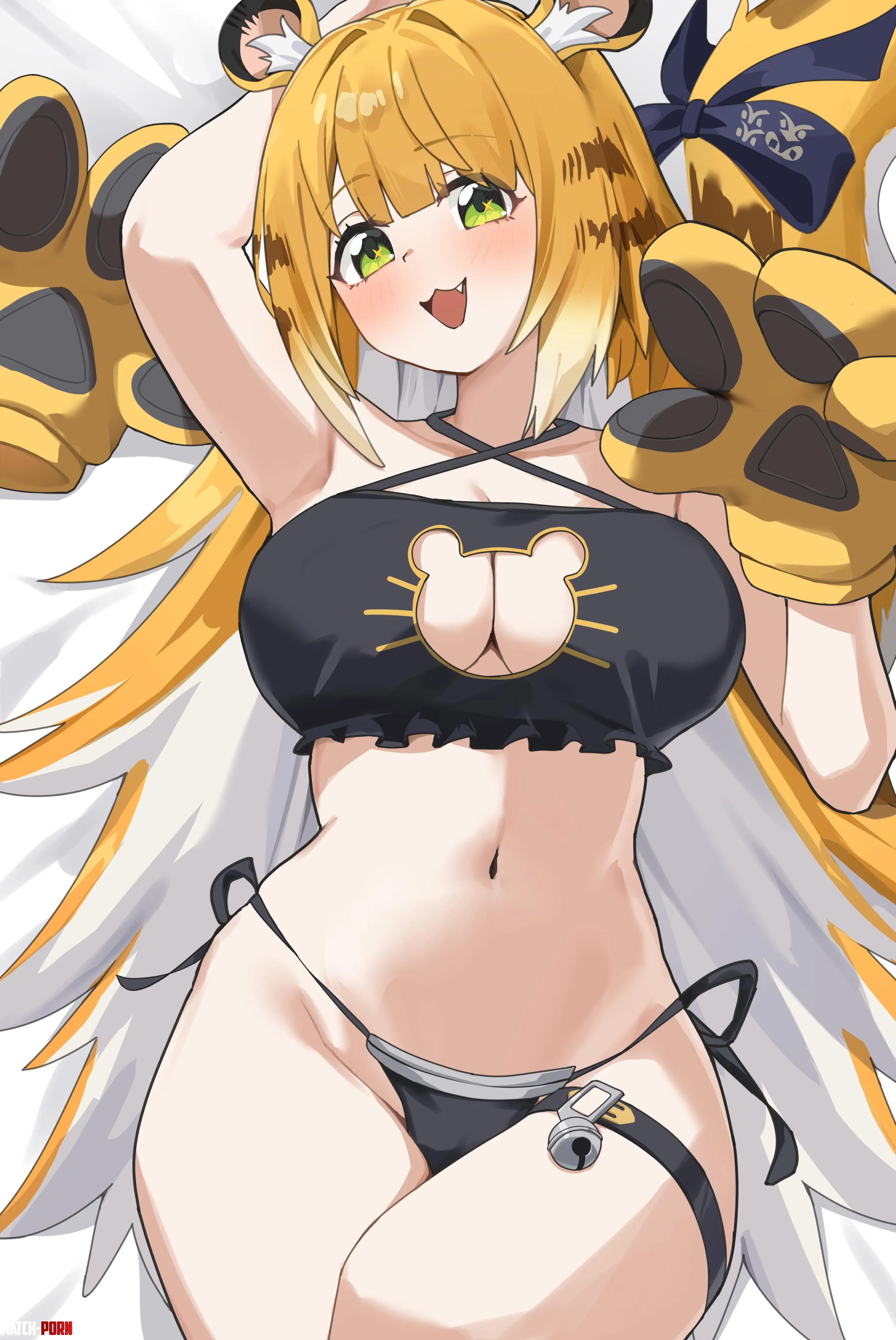 Big Ju Fufu in Tiger Kingerie (Band) [Zenless Zone Zero] by llamanatee