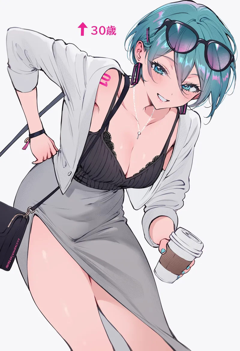 Thumbnail 30-Year-Old MILF Miku from Vocaloid: An Anime Delight by Zewen_Senpai
