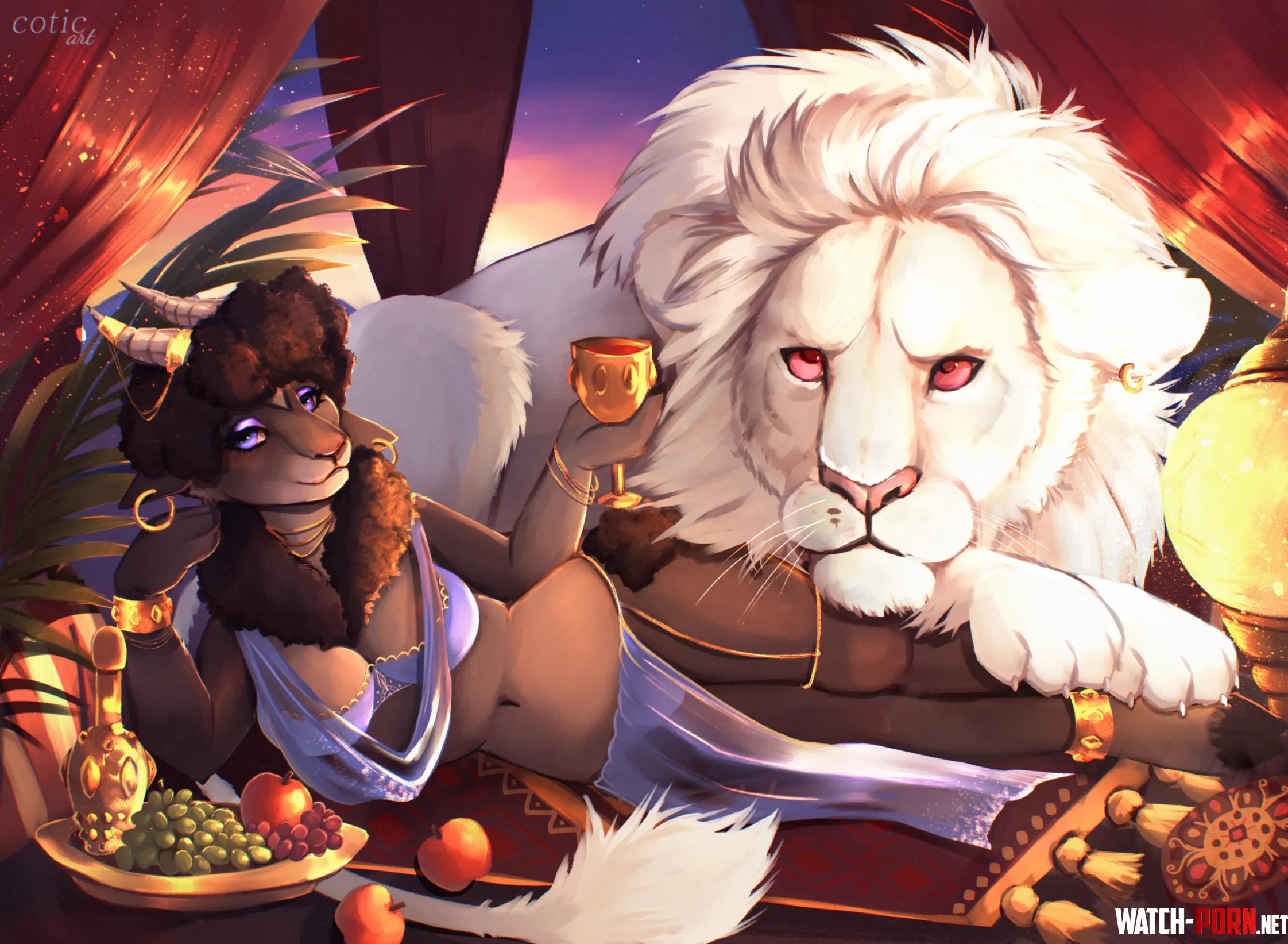 Luxurious Elegance (Art by me) by Coticartist