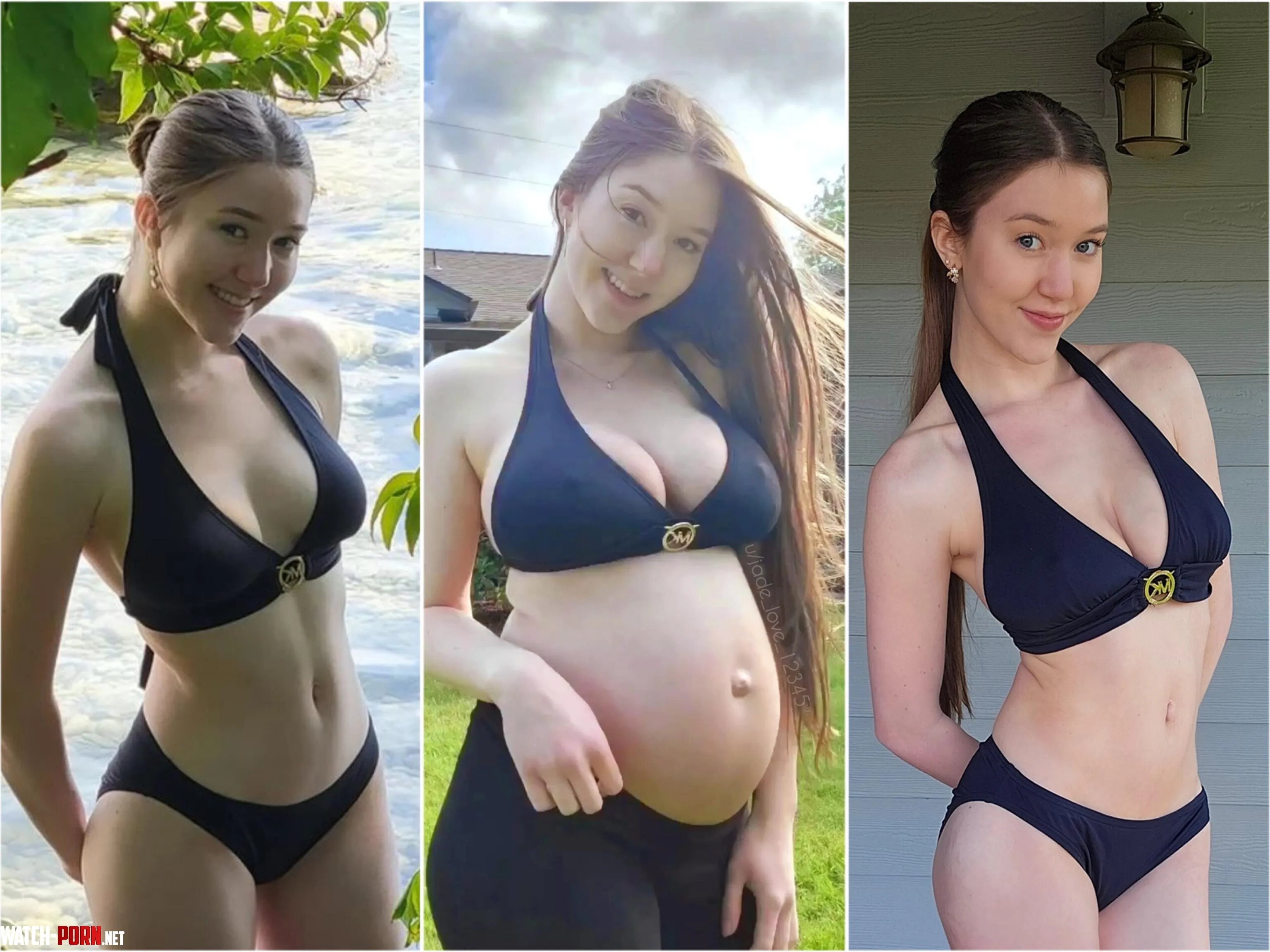 Before, during, and after pregnancy by jade_love_12345