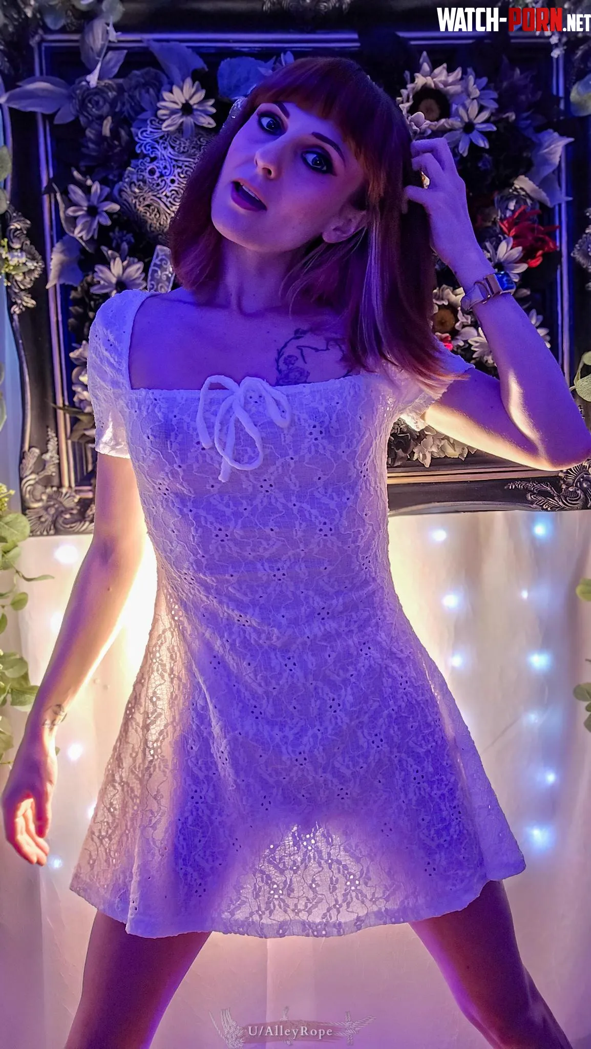 New dress was a bit thinner that I had expected by alleyrope