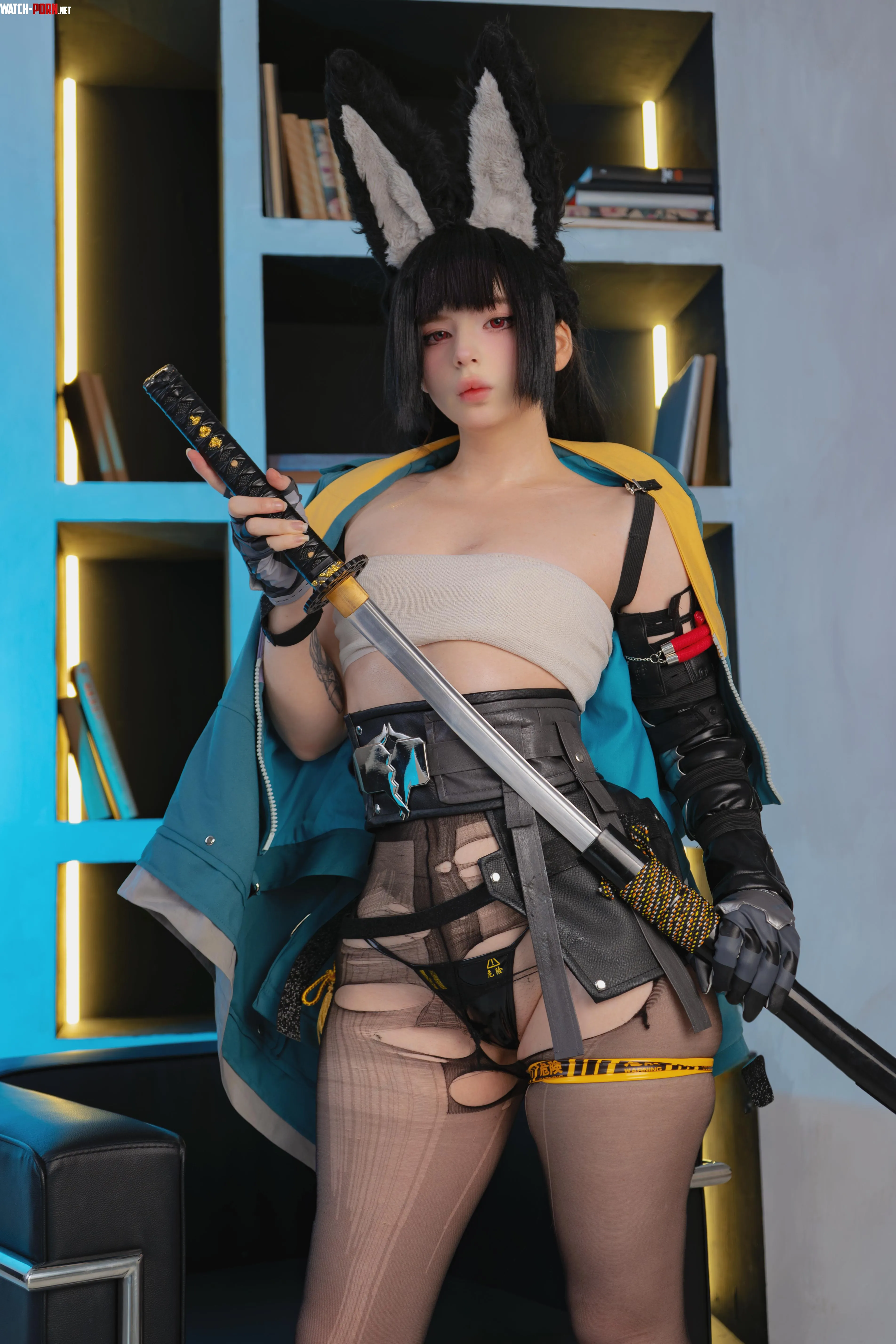 Miyabi cosplay by puddingu_desu by airinyan
