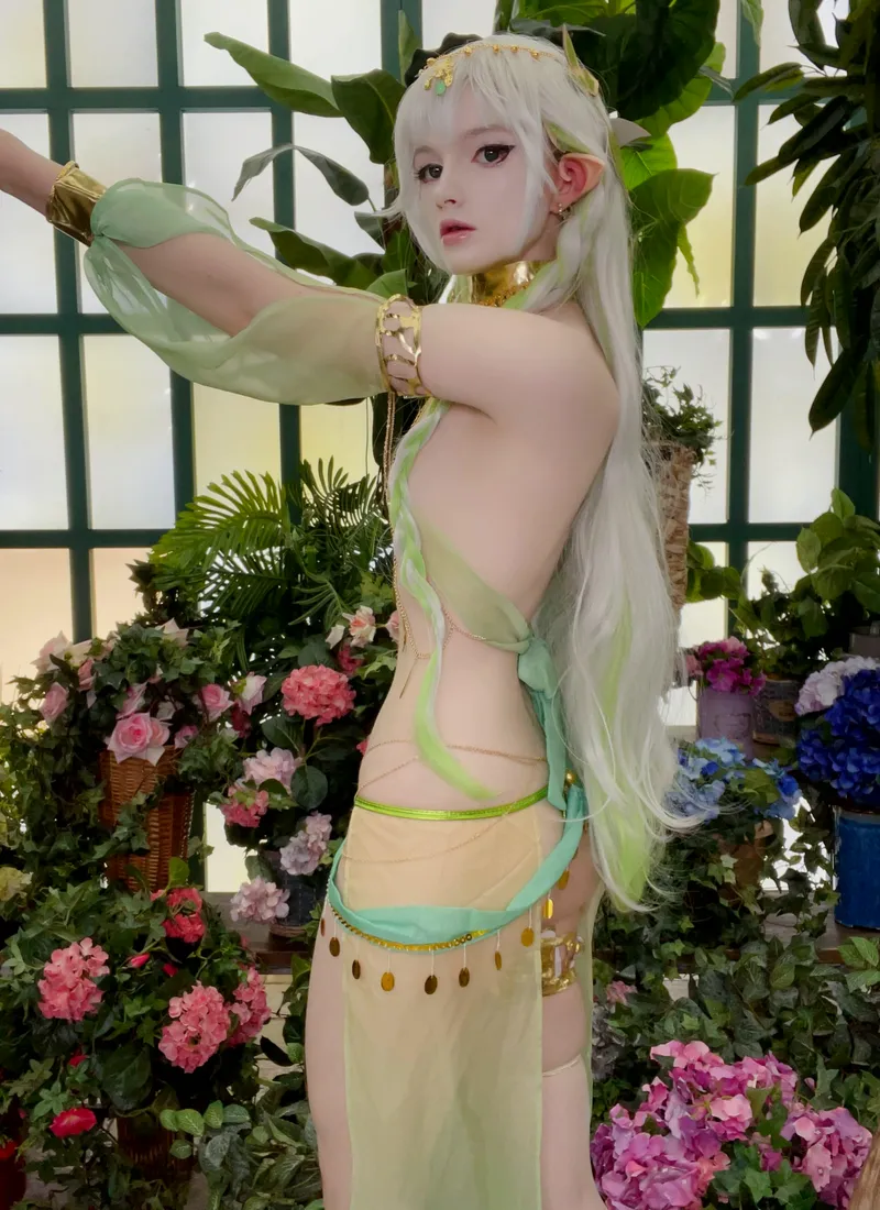 Thumbnail axcy92 Mesmerizes as Greater Lord Rukkhadevata in a CosplayLewd Spectacle