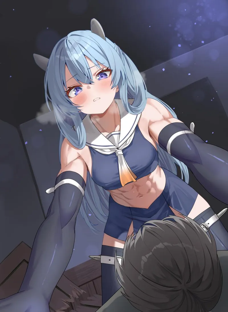 Thumbnail Intriguing Art featuring I-203/Fuumii by NautyNautilus in fitdrawngirls
