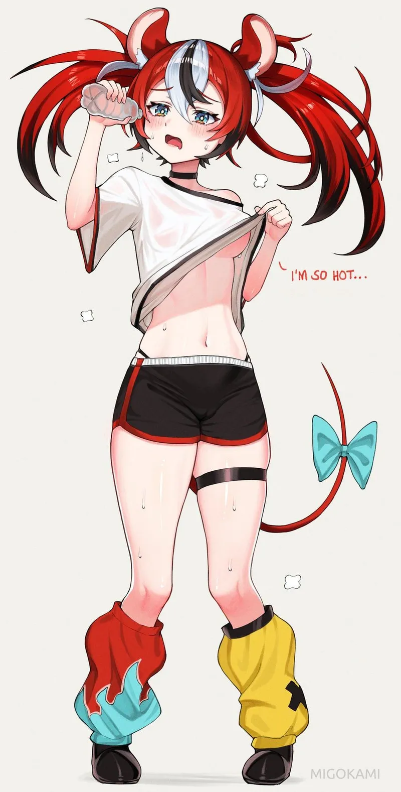 Thumbnail Steamy Hot Rat Cosplay from Hololive by Wattatopz | pantsu