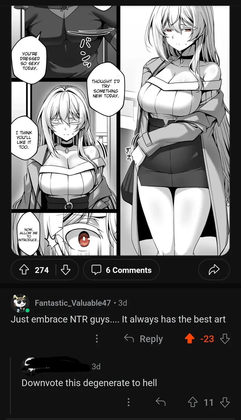 Thumbnail Fantastic_Valuable47 Dives into Controversial Netorare Topic