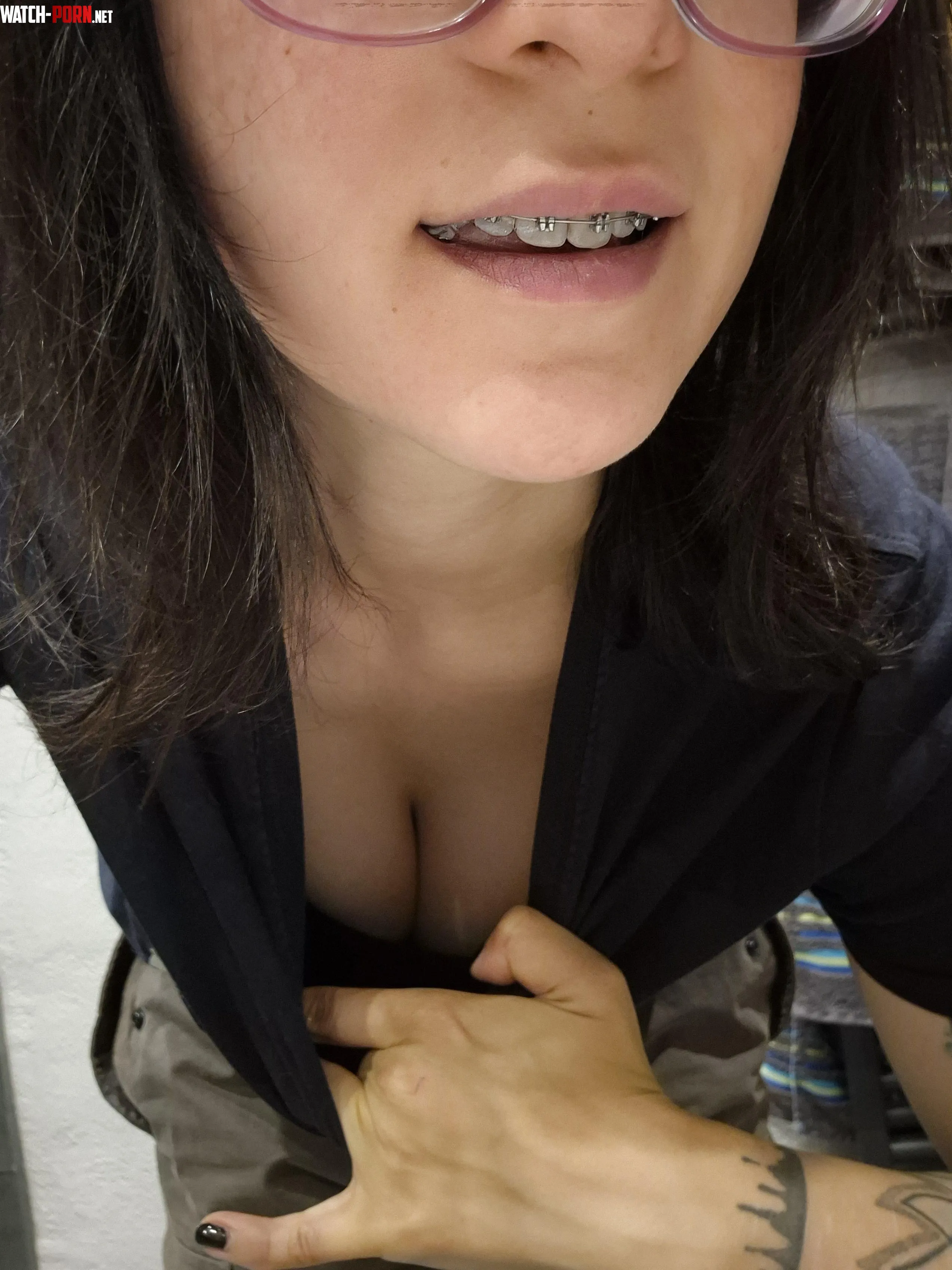 Good morning downblouse by DizzyDora_