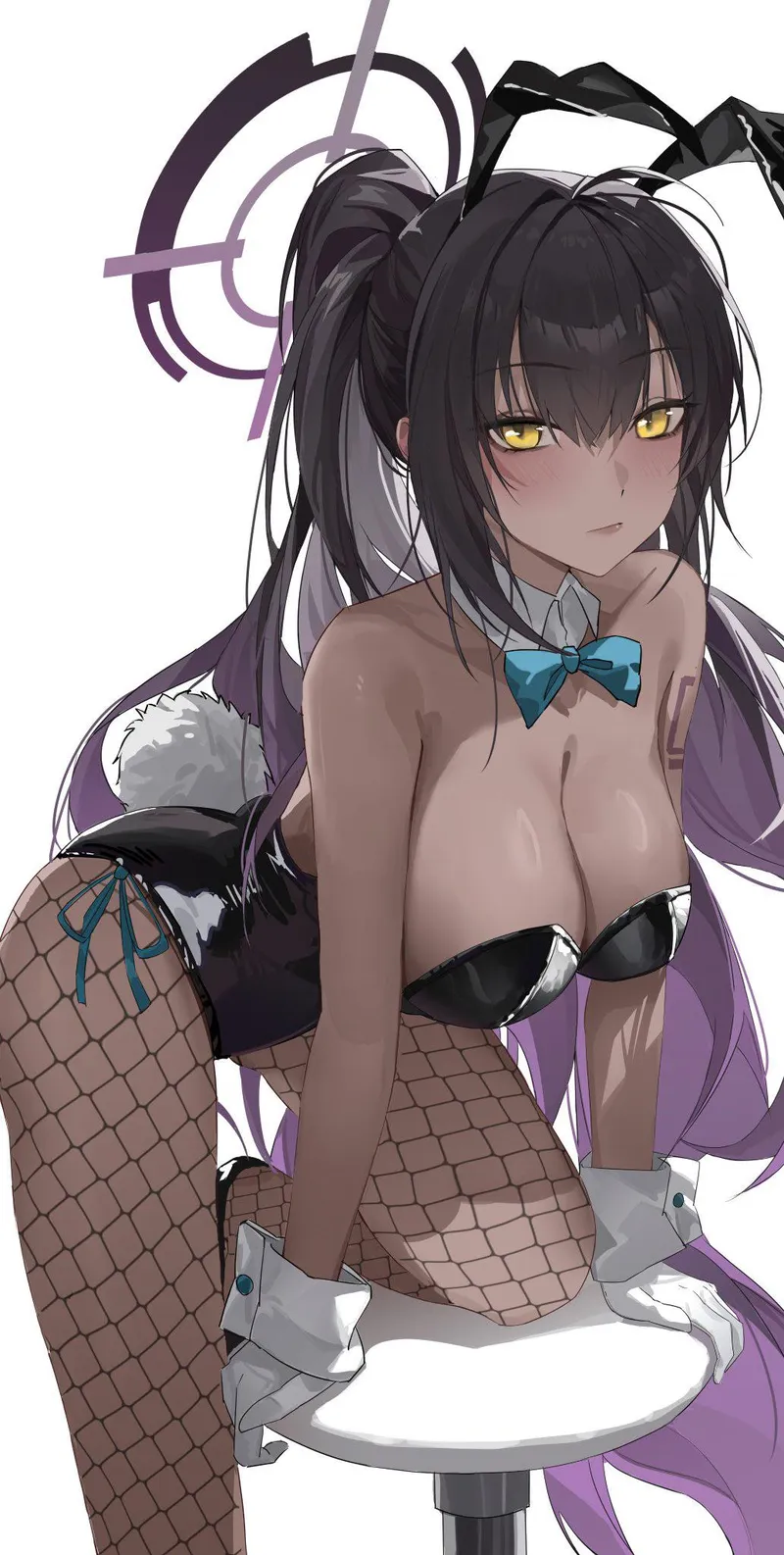 Thumbnail Elegant Figure: Bunny Karin from 'Blue Archive' in Thighdeology Category
