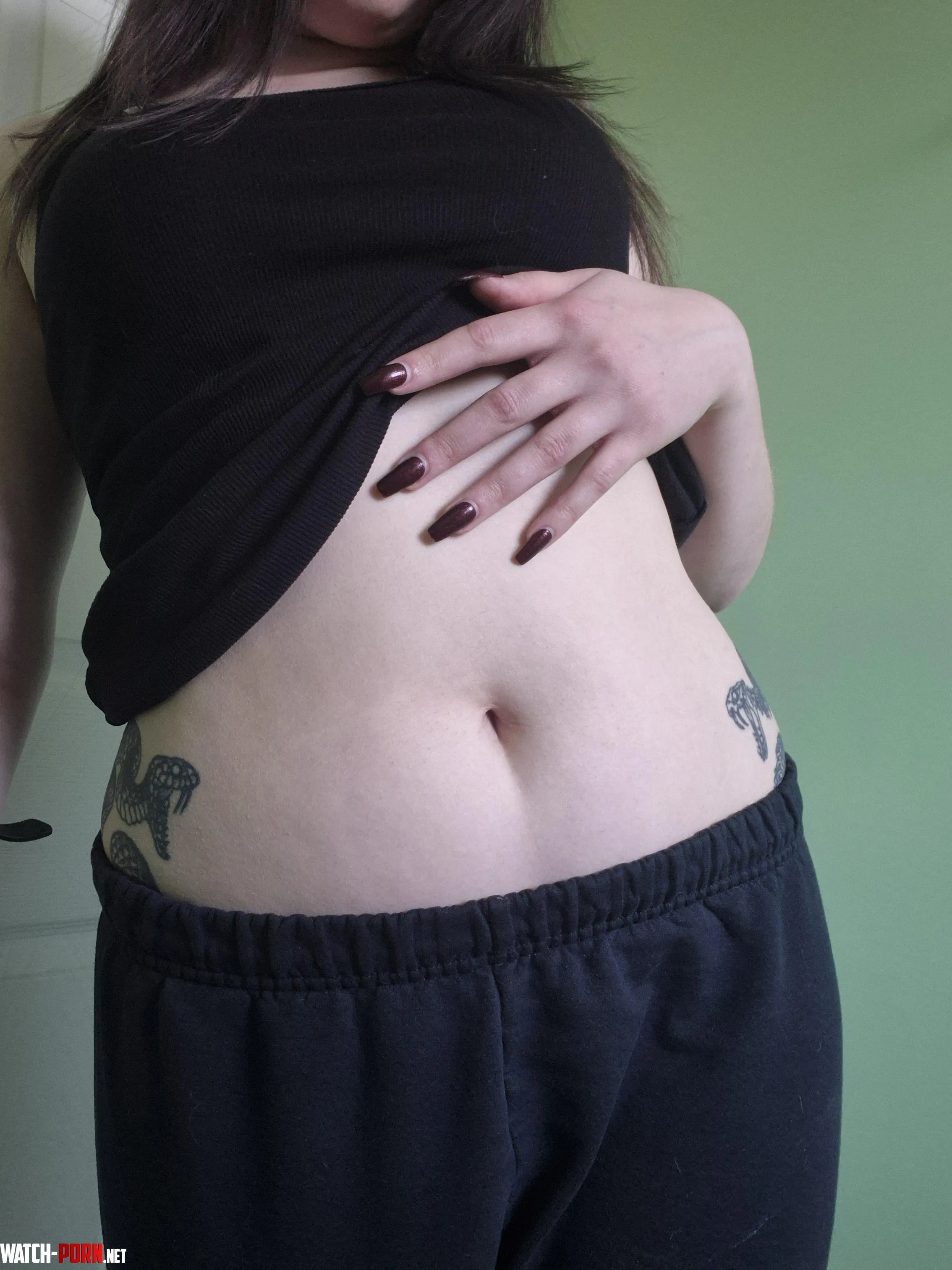 Long nails on smooth skin make you so weak and ready for relapse, so why don't you just give in? by feralpossum67