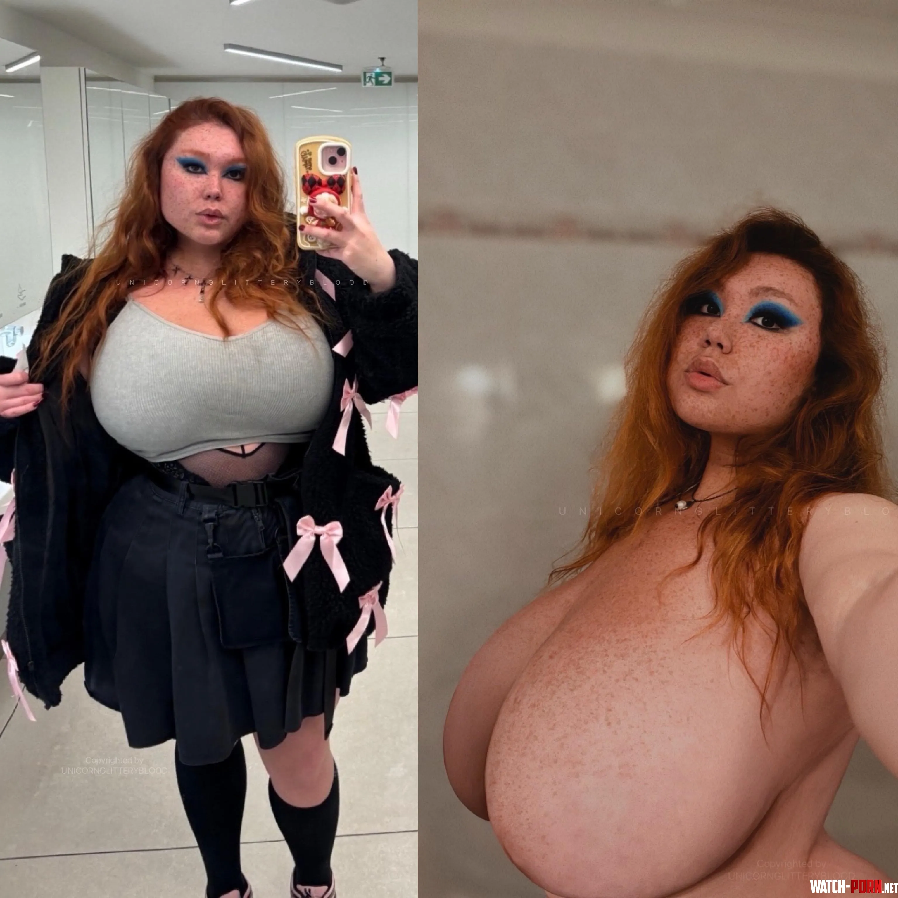 [OC] if you bumped into me, are you coming to say hi or my tits are intimidating? by Unicornglitteryblood