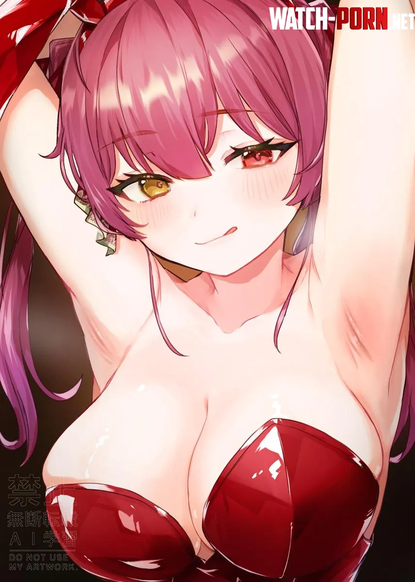 Houshou Marine (甘色アヤメ🔞) [Hololive] by Nekotashikun