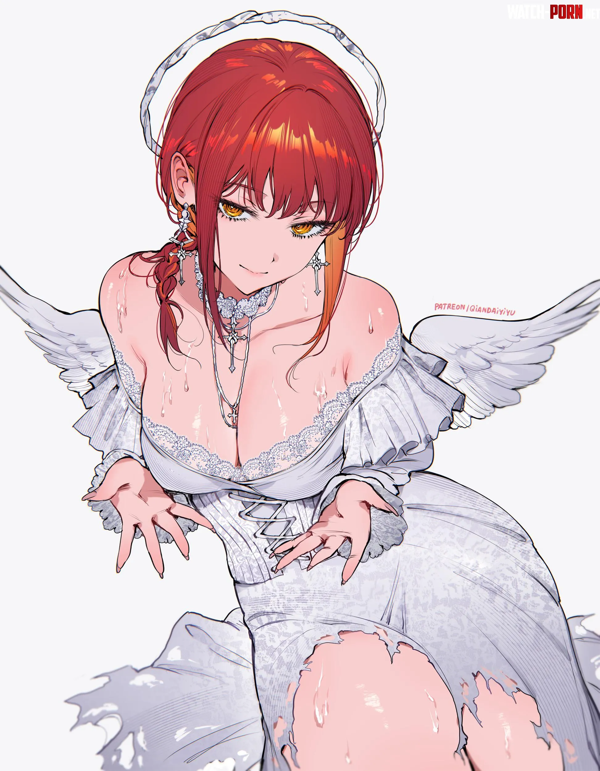 Angel Mommy Makima by Silent_Steak_9540