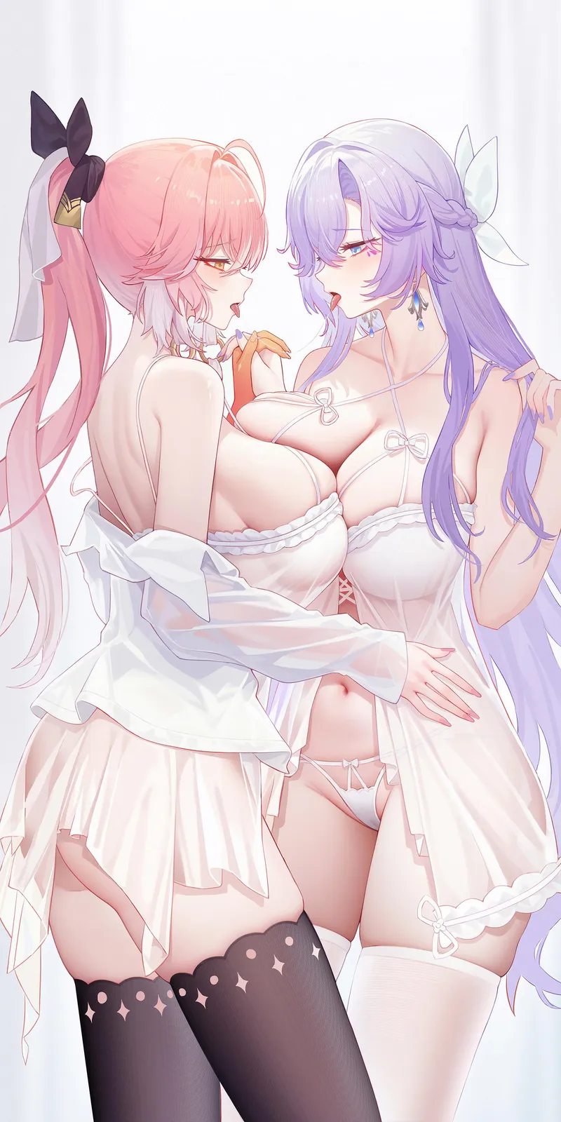 Thumbnail Changli & Cantarella: Wuthering Waves Sensuality by Silent_Steak_9540