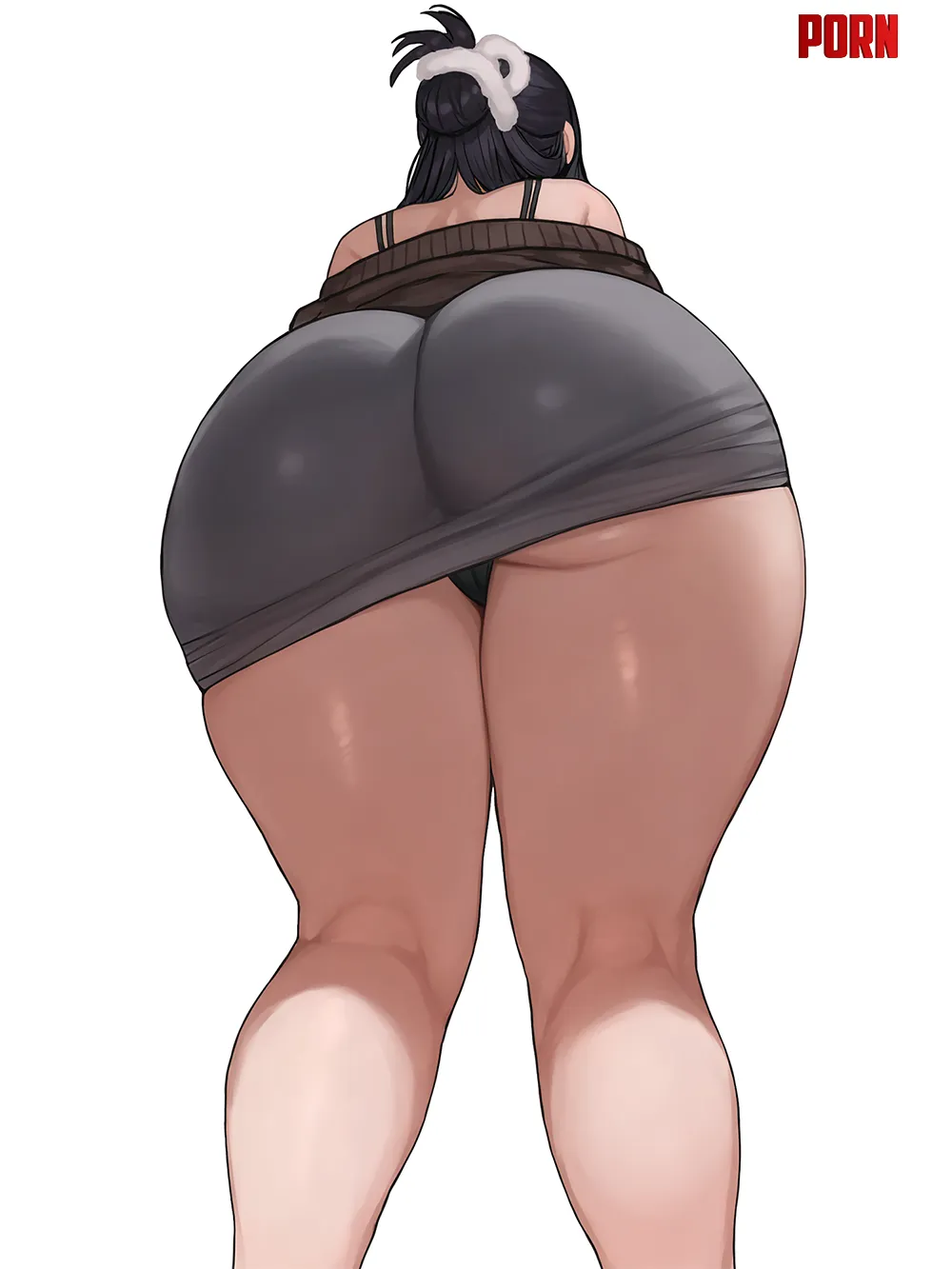 D: Killer Wife got plump clappable cheeks by NautyNautilus