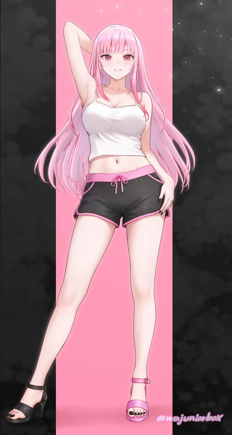 Thumbnail Casual Calli Charms: A Playful Glance into Pantsu