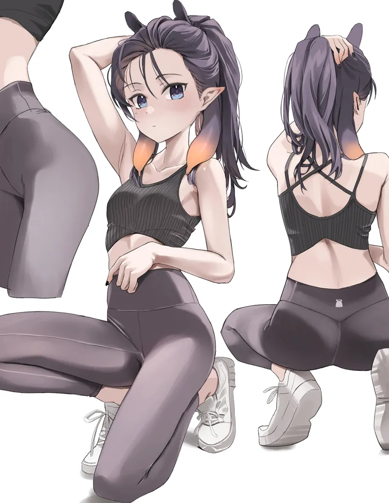 Thumbnail Ponytail Ina from Hololive: Engaging Art by sAviOr | A_MASSIVE_PERVERT