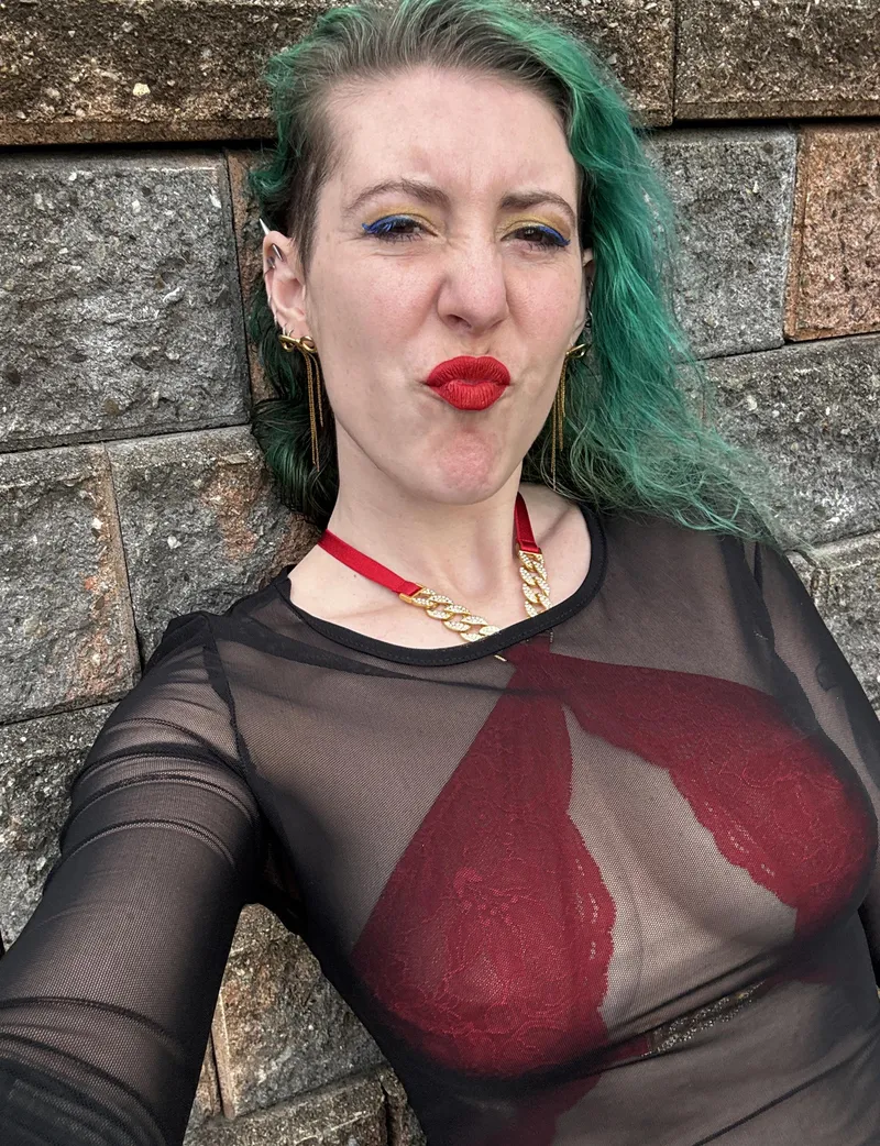 Thumbnail Mesmerizing Mesh and Lace on Homegrown Tits by sirenskiss3
